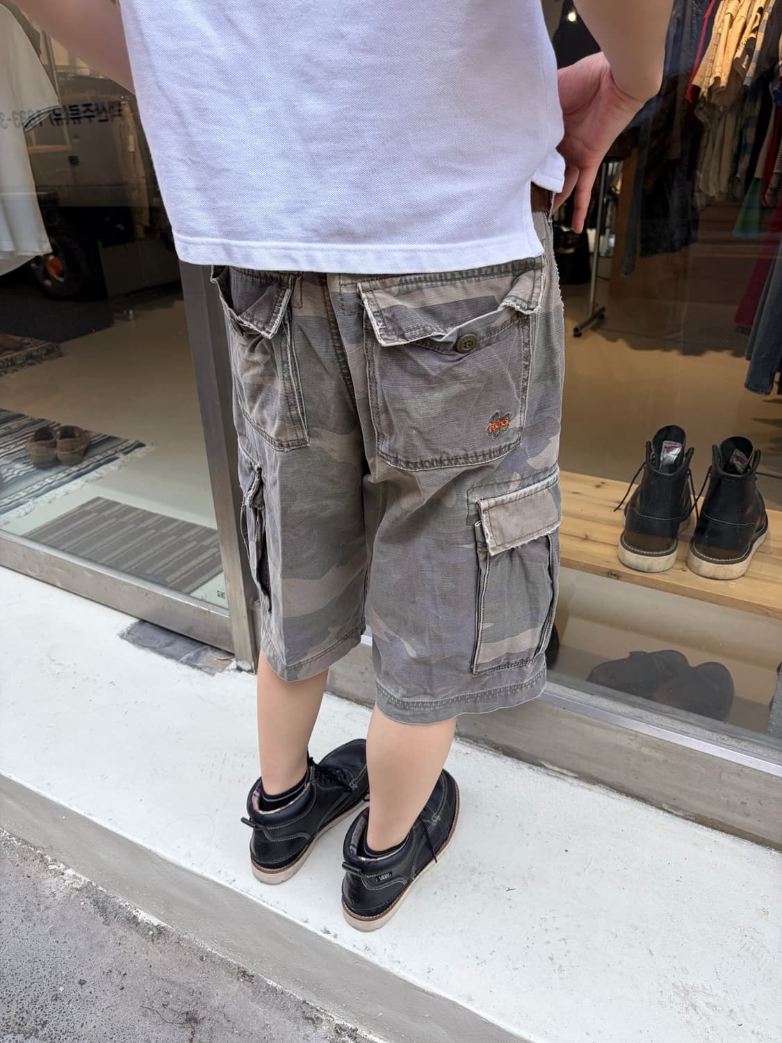 30) Hollister 카모플라쥬 카고 버뮤다 쇼츠 상품이미지6