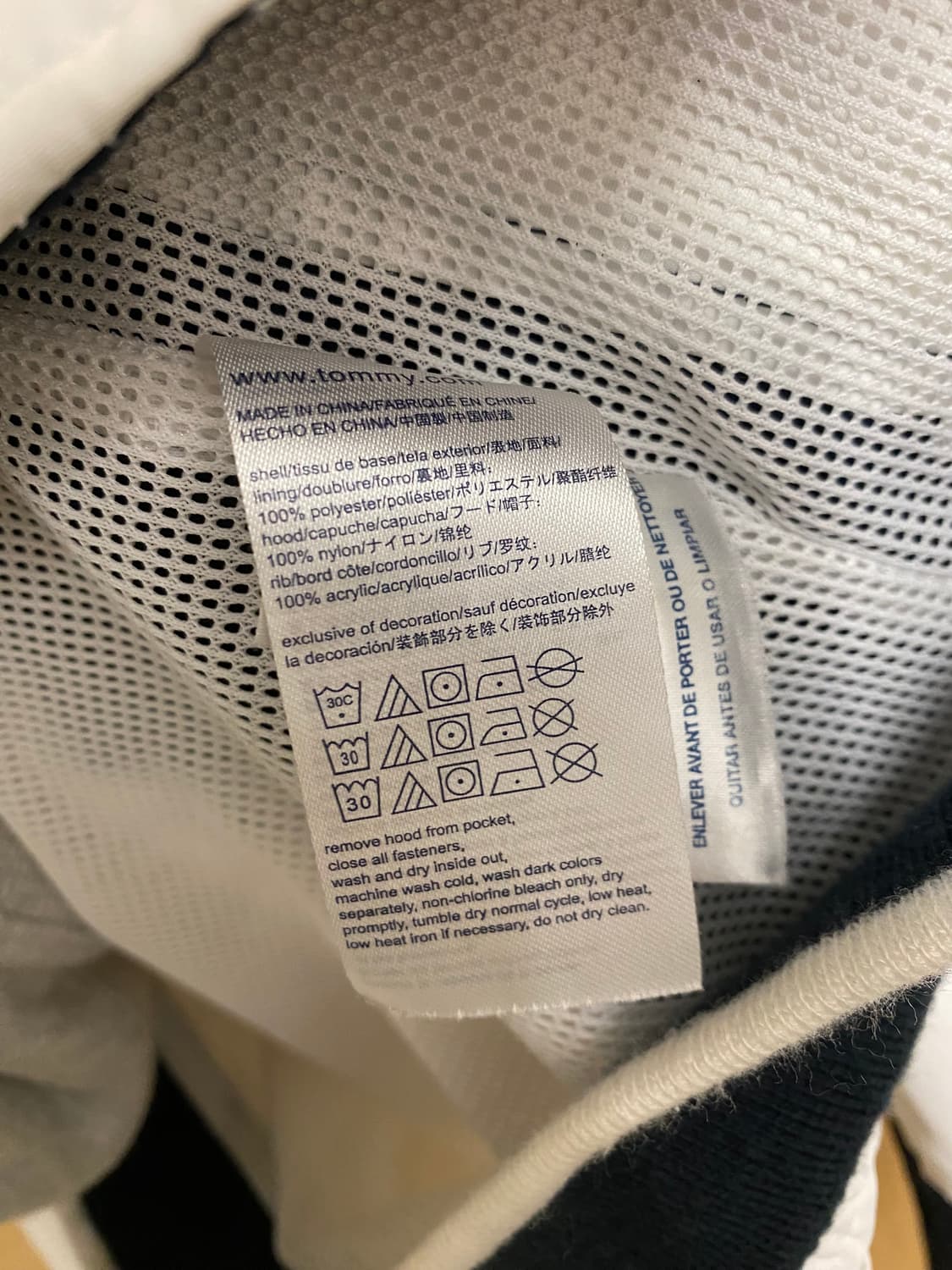 TOMMY HILFIGER wind breaker 타미 힐피거 성조기  상품이미지8