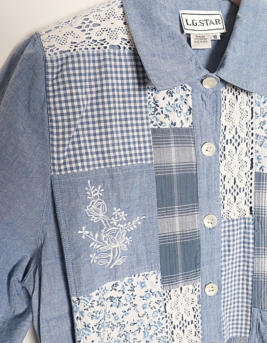  90's L.G.STAR Chambray One-Piece 상품이미지3