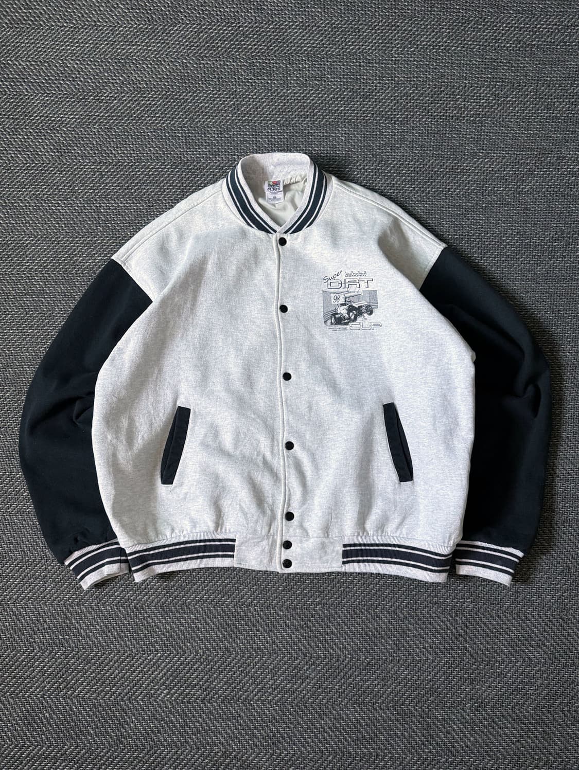 1998 DIRT CUP RACING 코튼 바시티 자켓 (110) 상품이미지1