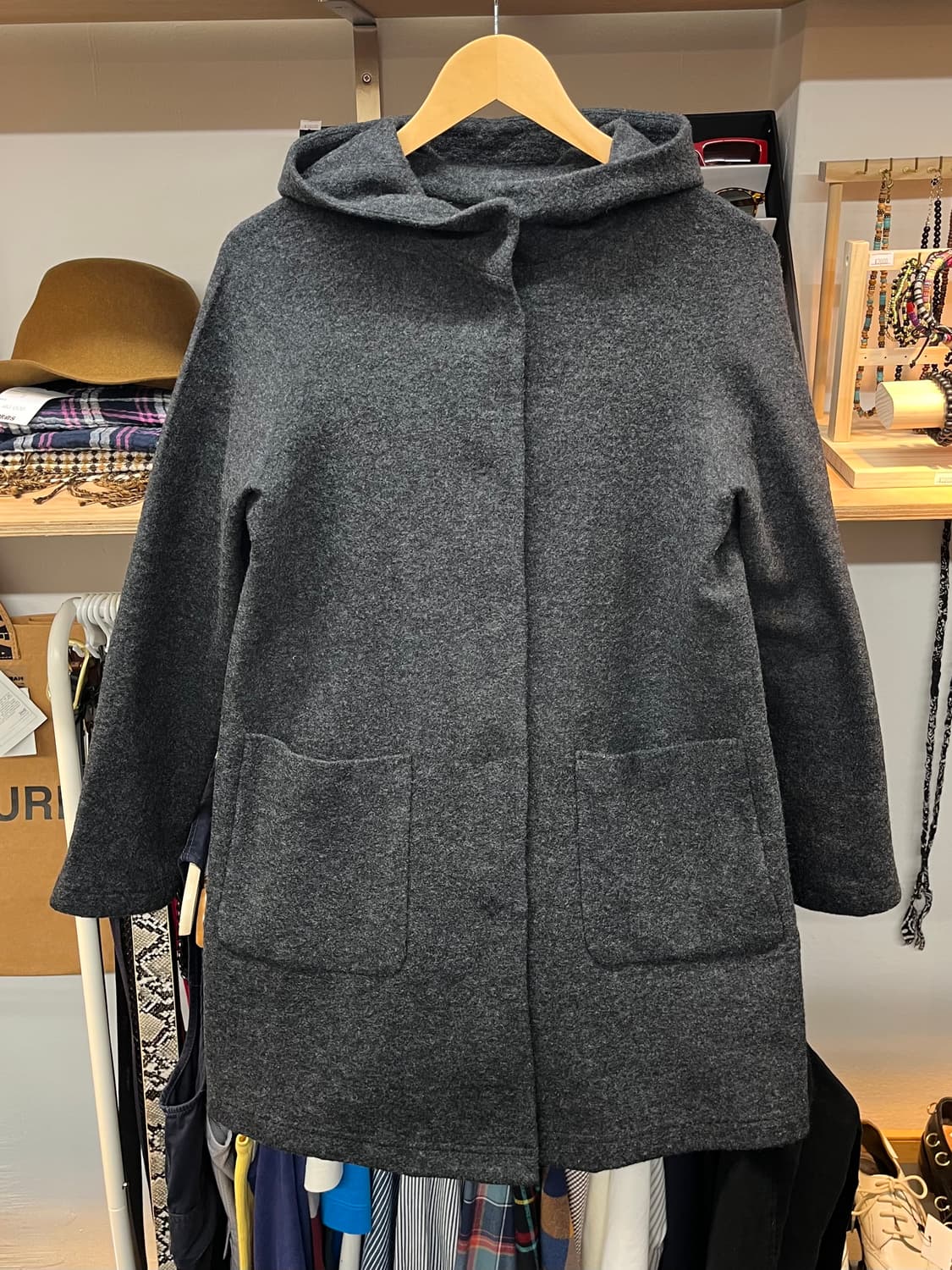 [55] 매킨토시 우먼즈 모직코트 40 상품이미지1