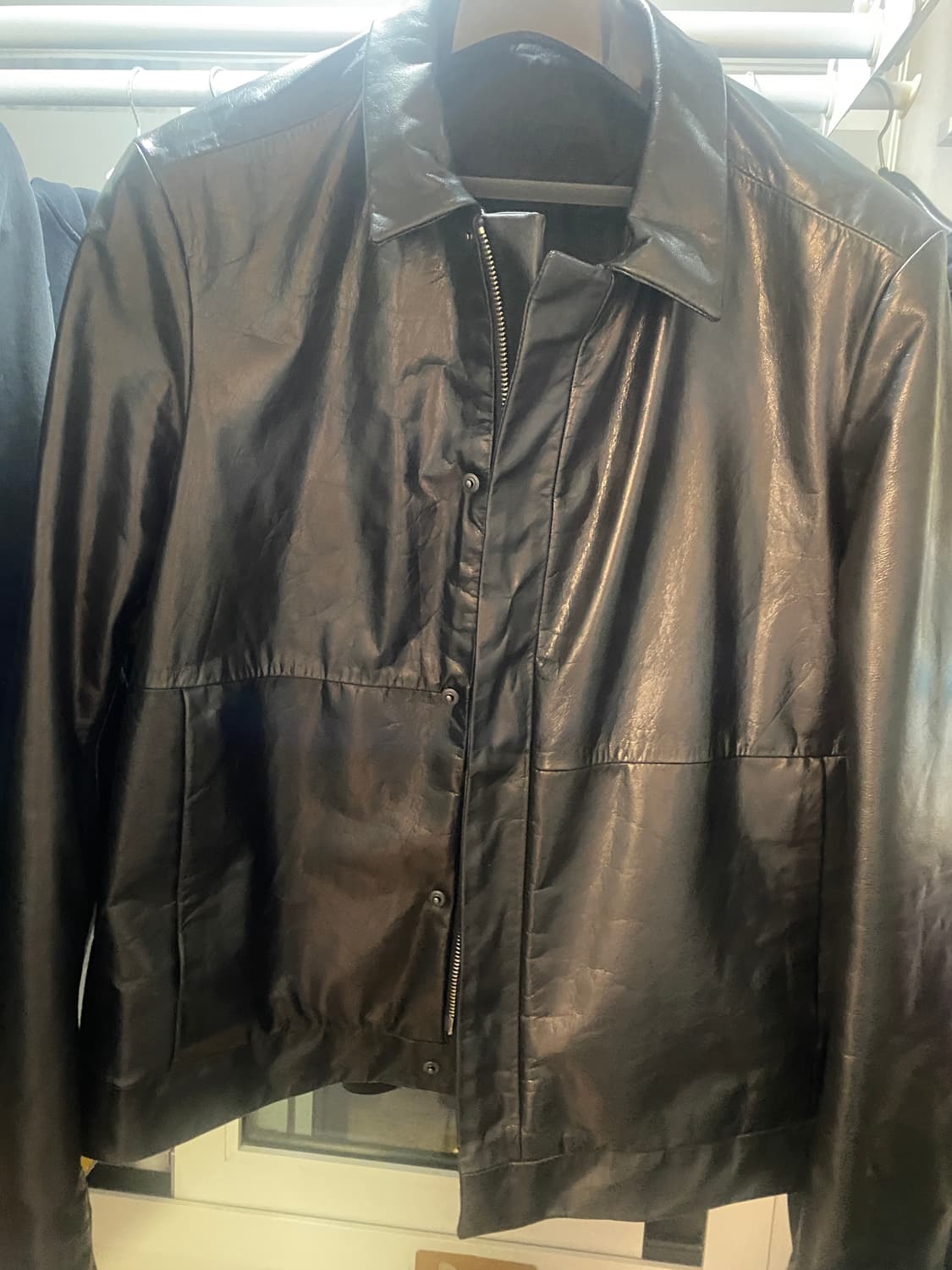 MONOLITH LEATHER JACKET BLACK  상품이미지2