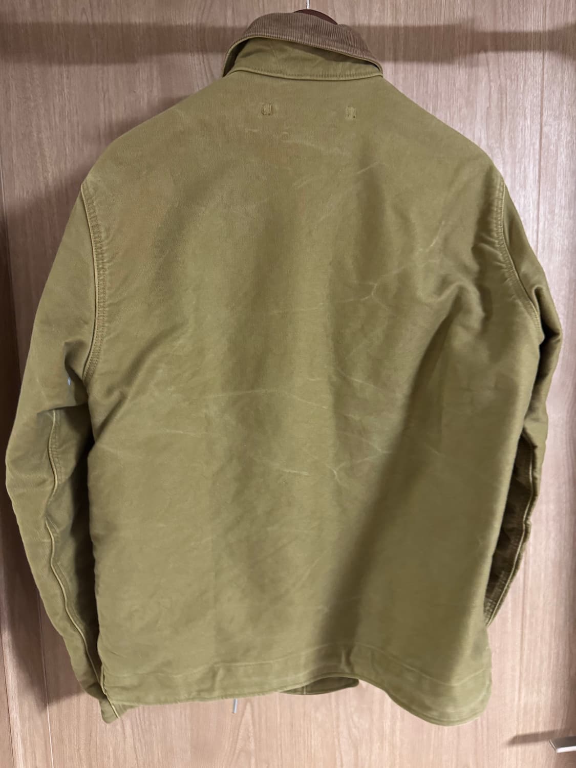 더블알엘 코듀로이 칼라 코튼 덱 자켓 M사이즈 상품이미지3