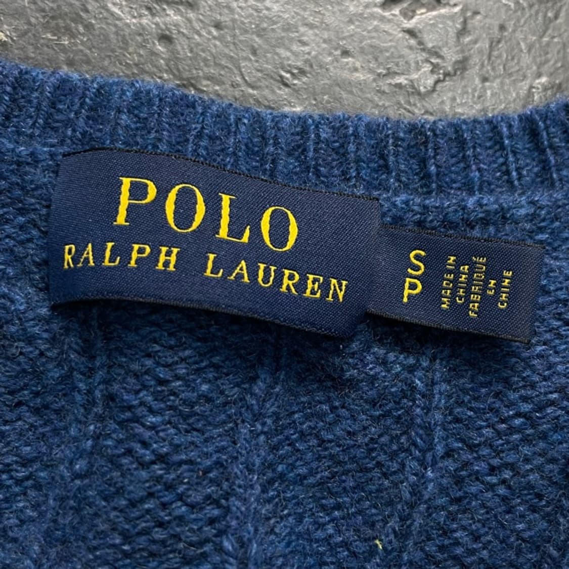90 폴로 랄프로렌 신형 꽈배기 니트 상품이미지3