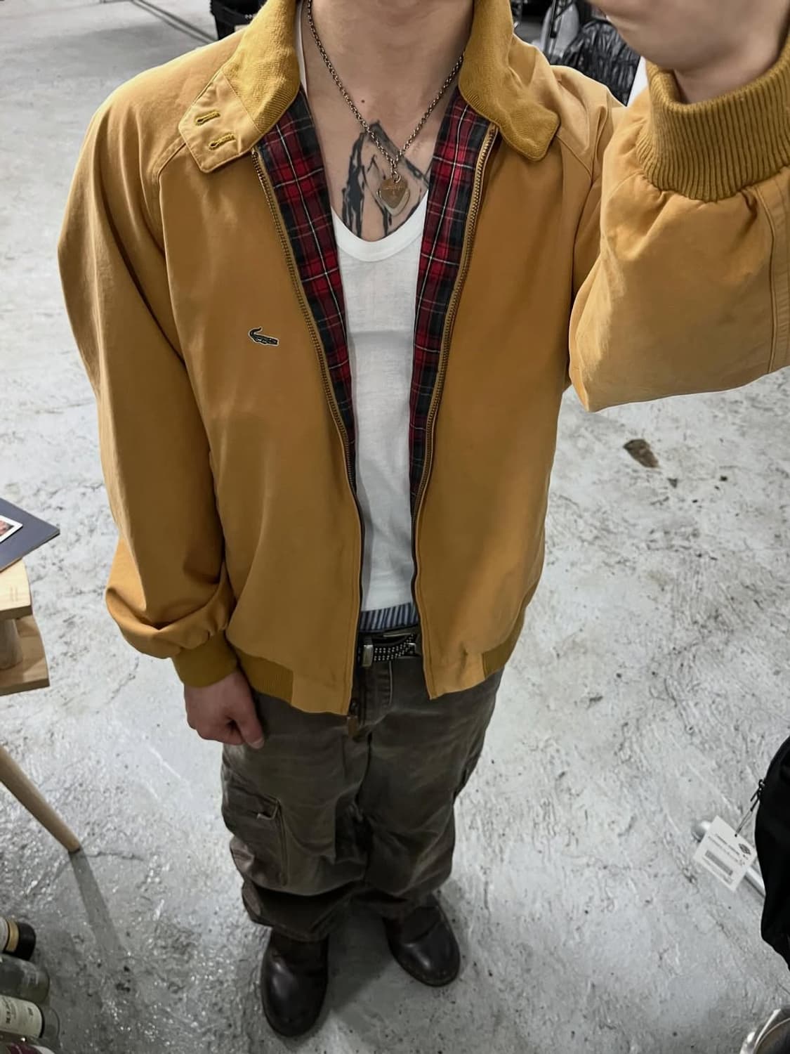 Crocodile harrington jacket 상품이미지2