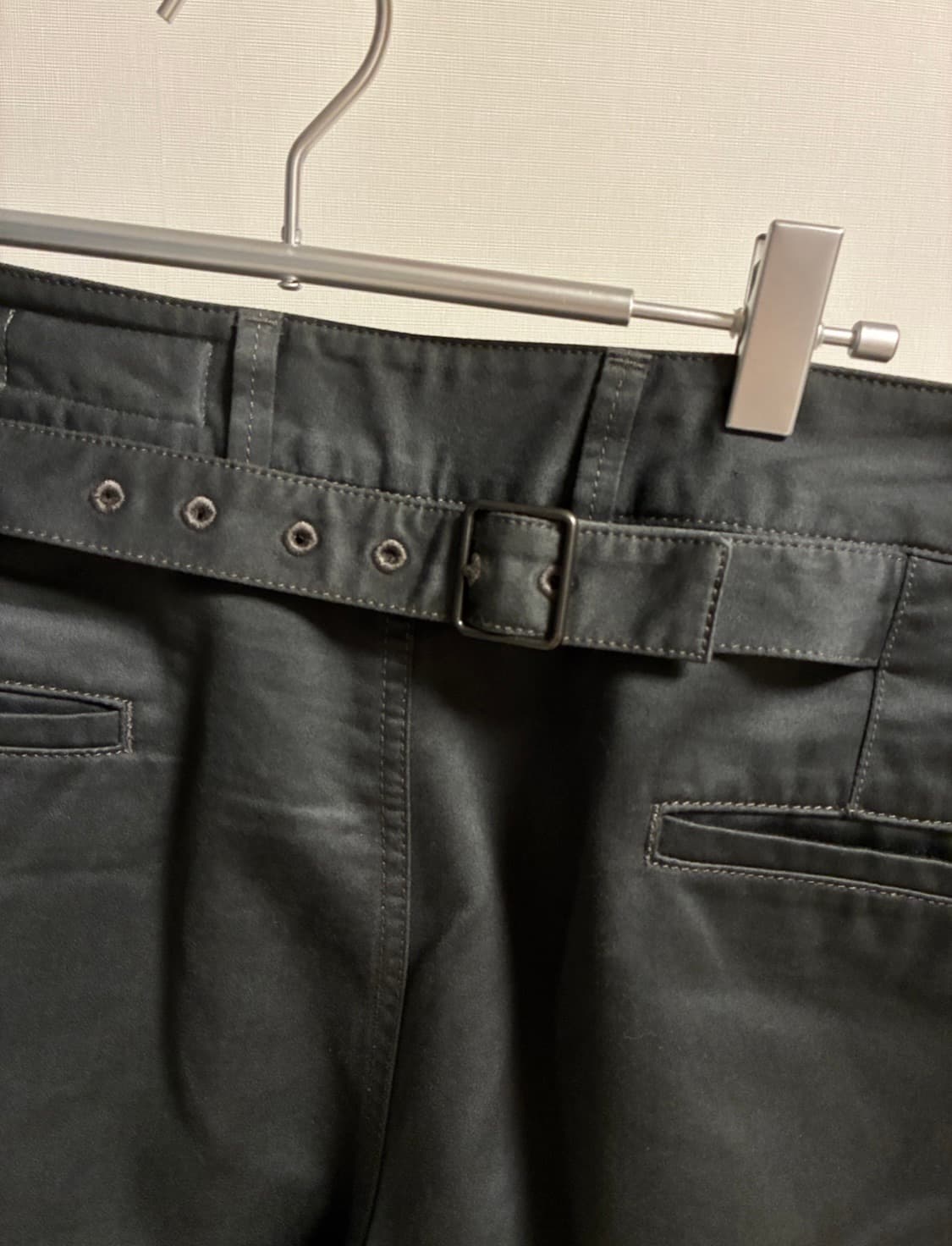 Lemaire 와이드 팬츠 다크그린 상품이미지3