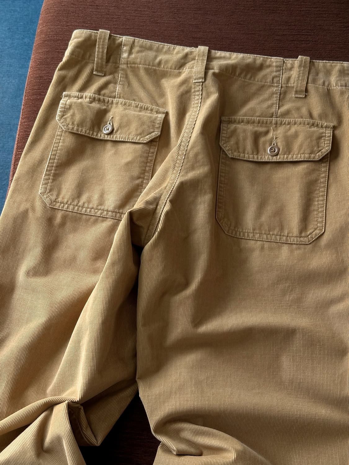 Narrow cord design fatigue pants 상품이미지10