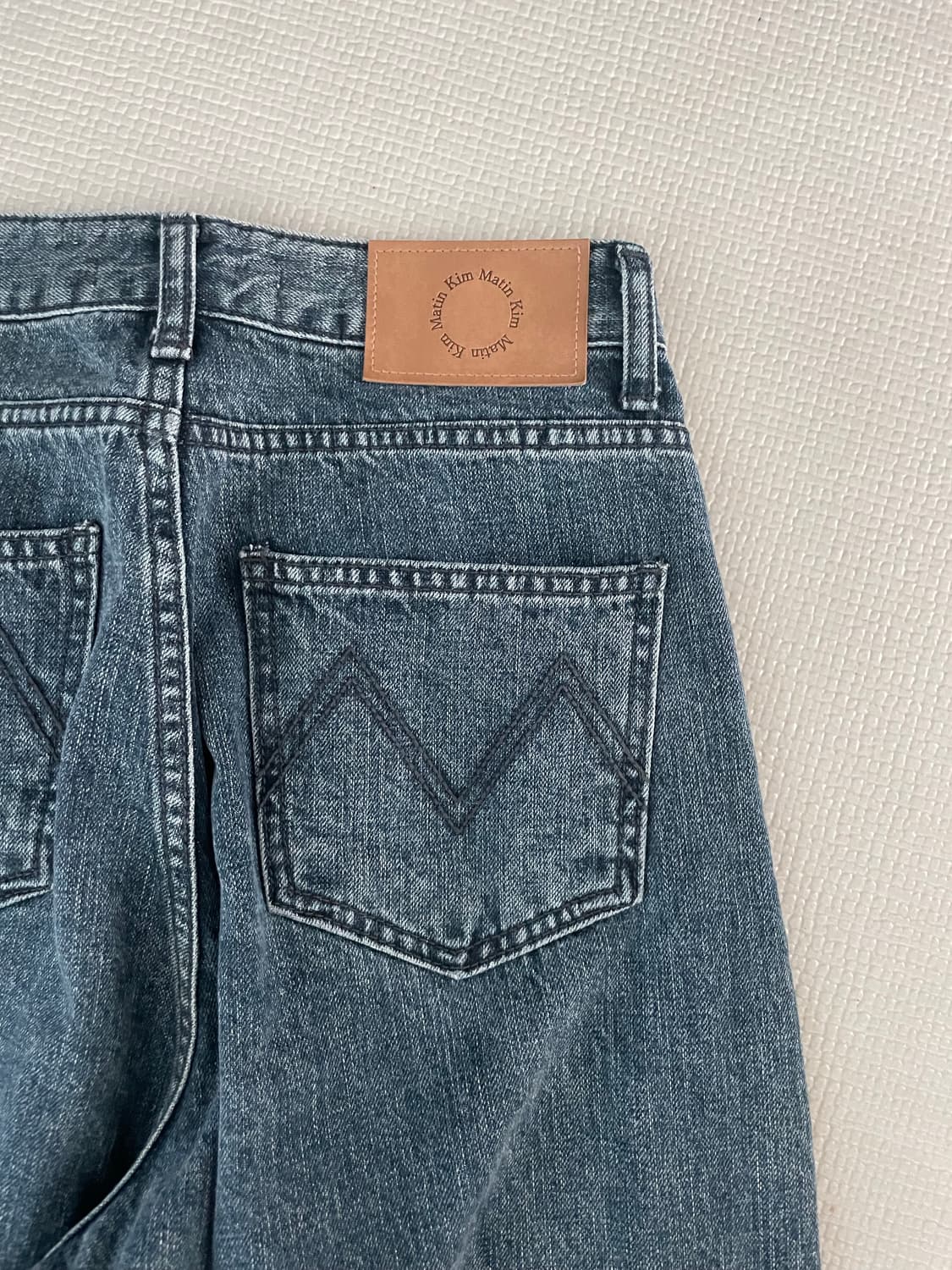 마뗑킴 데님 팬츠 상품이미지4