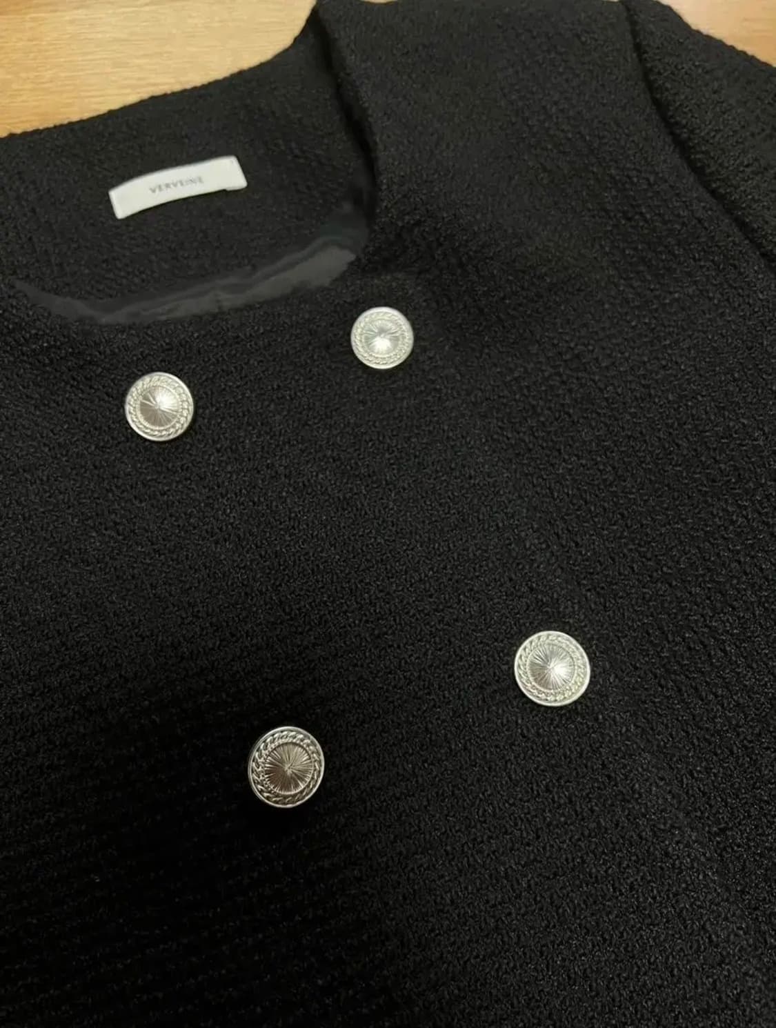 버베인 고퀄리티 트위드 자켓 상품이미지2