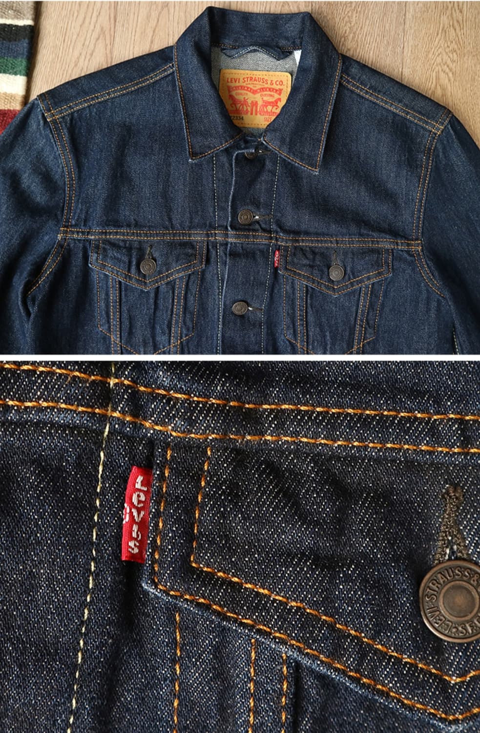 
LEVIS 리바이스 72334 진청 데님자켓

굿 컨디션 상품이미지3