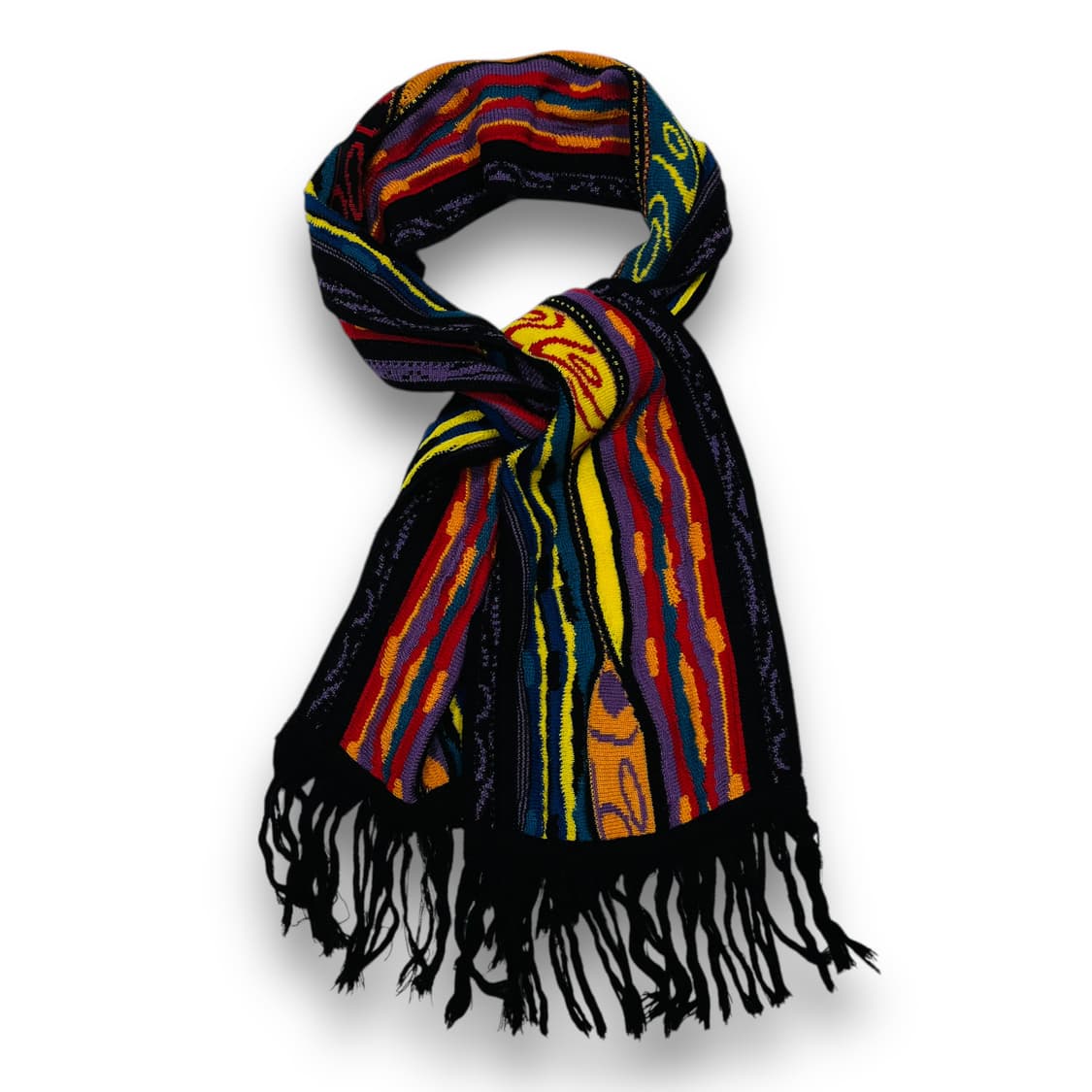 아메리카 케이블 패턴 빈티지 무드 머플러 상품이미지5