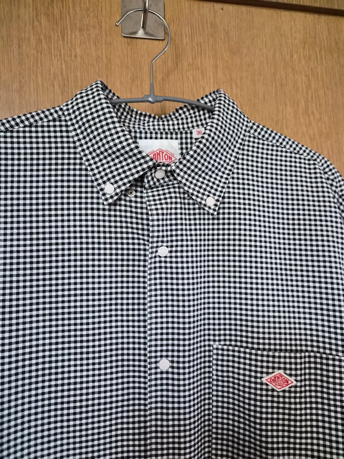 단톤 버튼다운 쿨맥스 셔츠원피스 상품이미지3