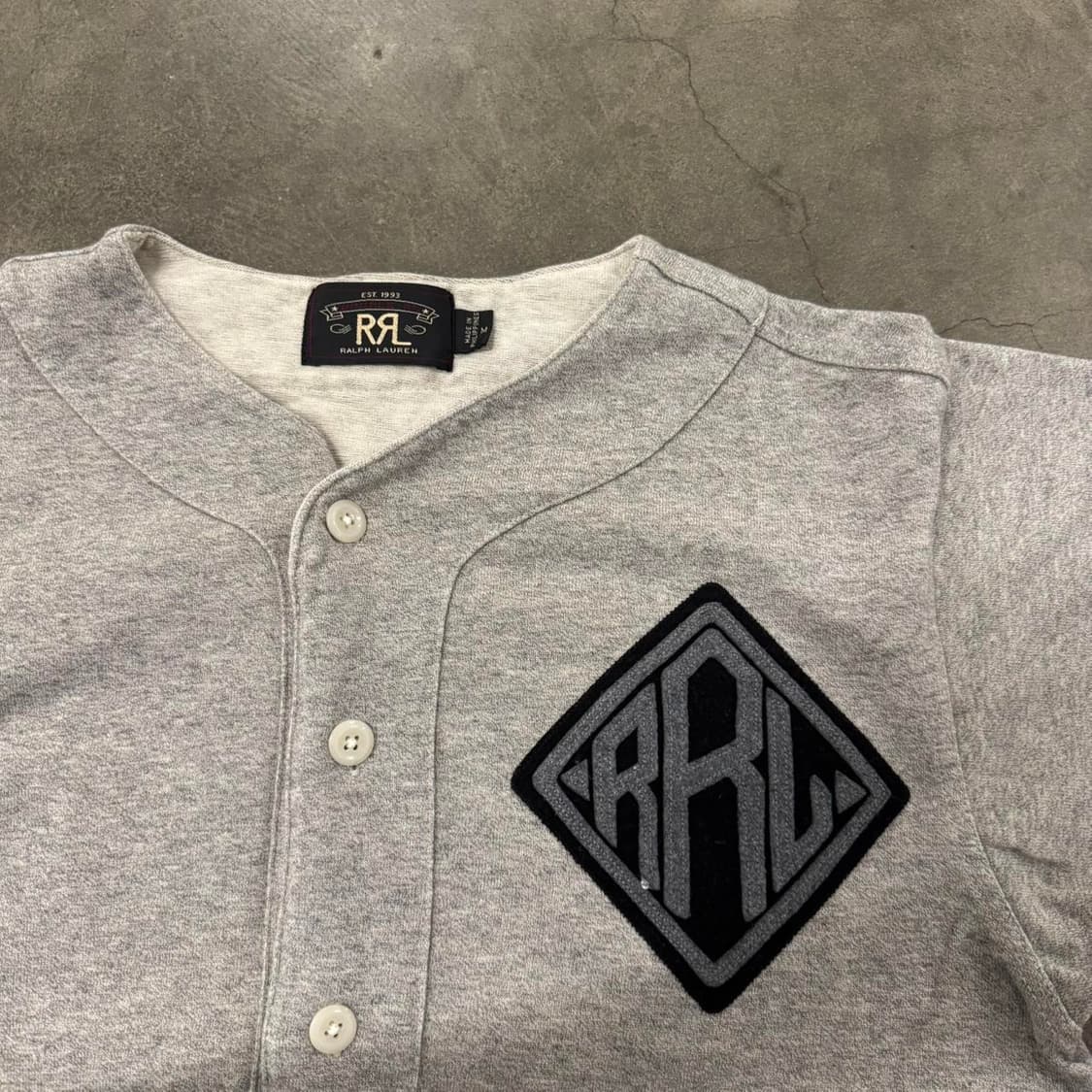 RRL 더블알엘 베이스볼 버튼다운 셔츠 상품이미지5