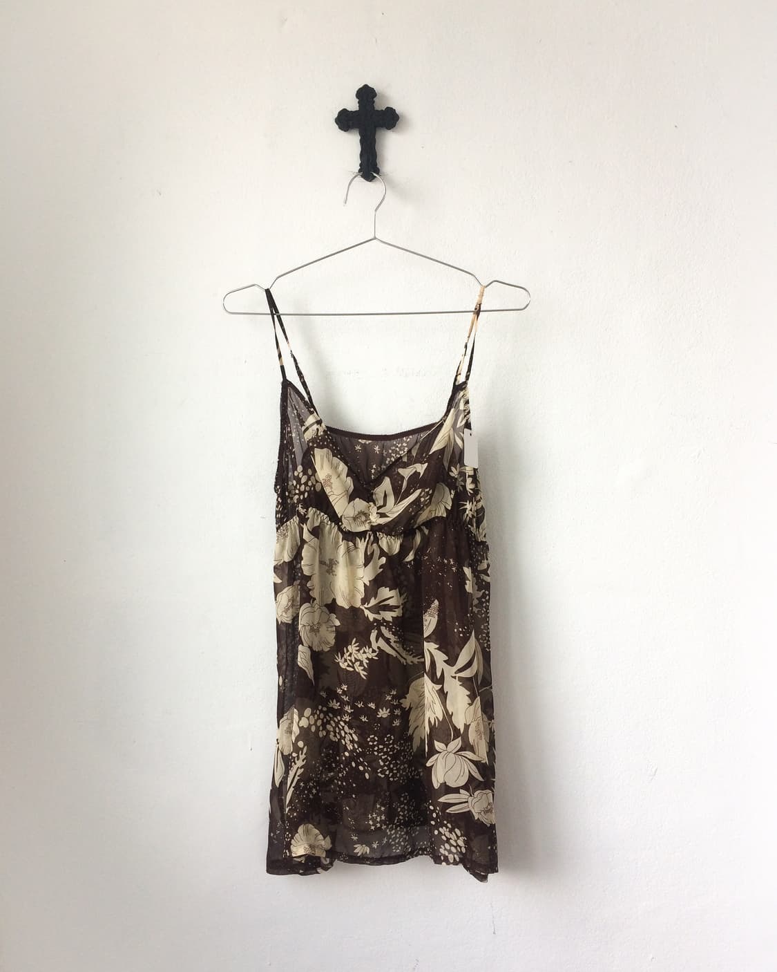 Pattern see through sleevelss 상품이미지2