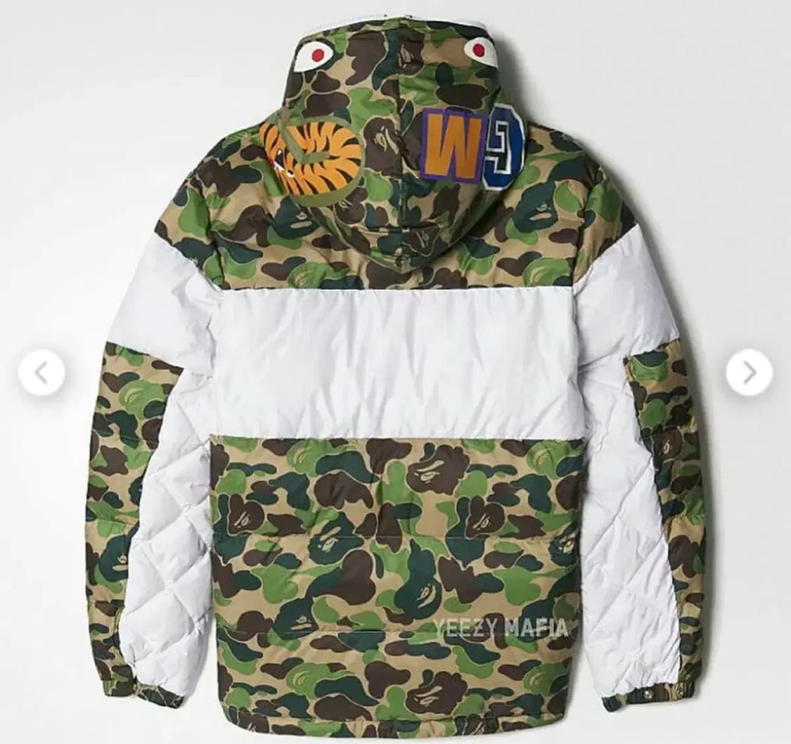 베이프 샤크패딩 한국사이즈 m 상품이미지2