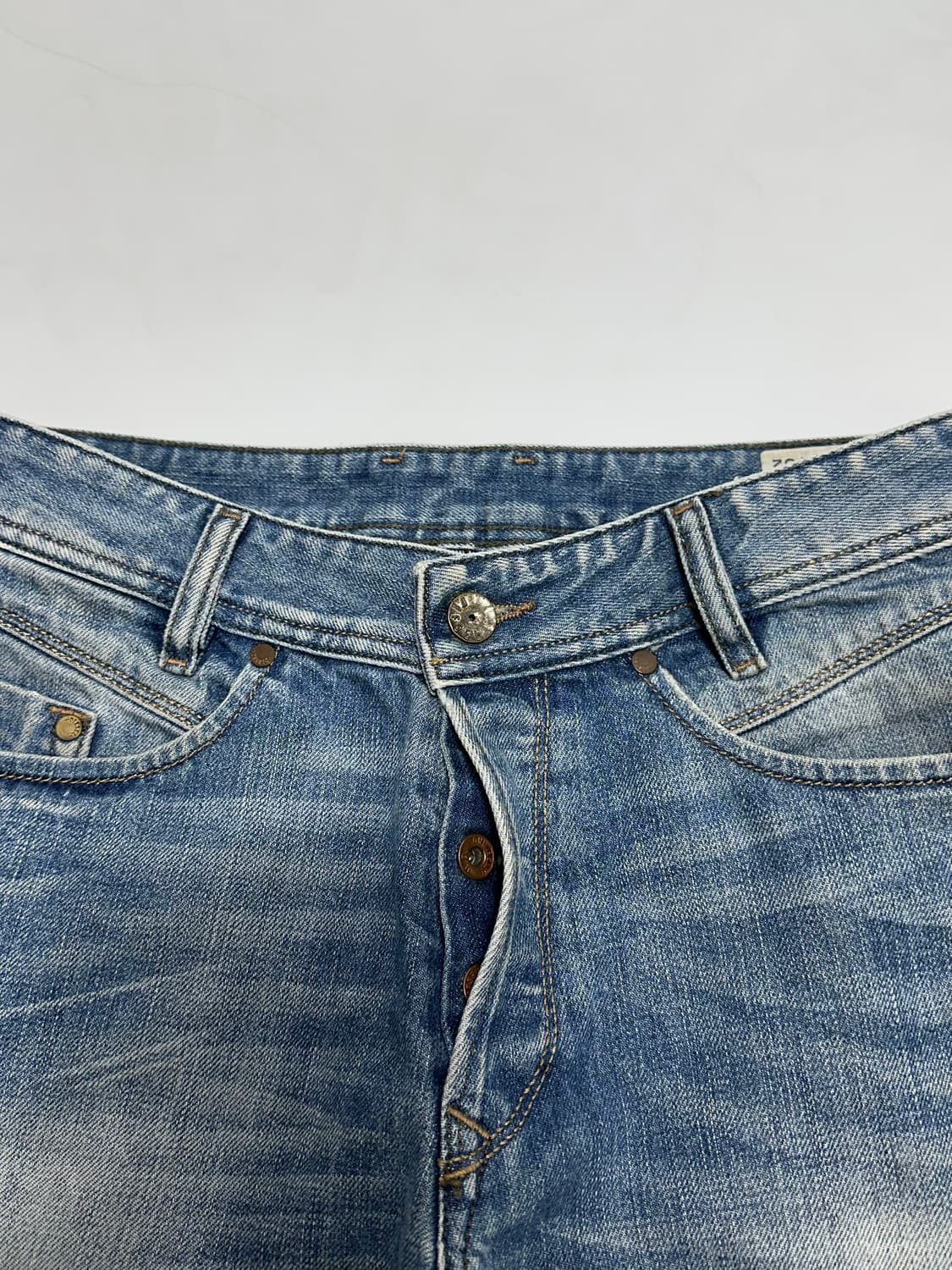 디젤 포이악 워싱 슬림 스트레이트 데님팬츠 청바지 상품이미지2