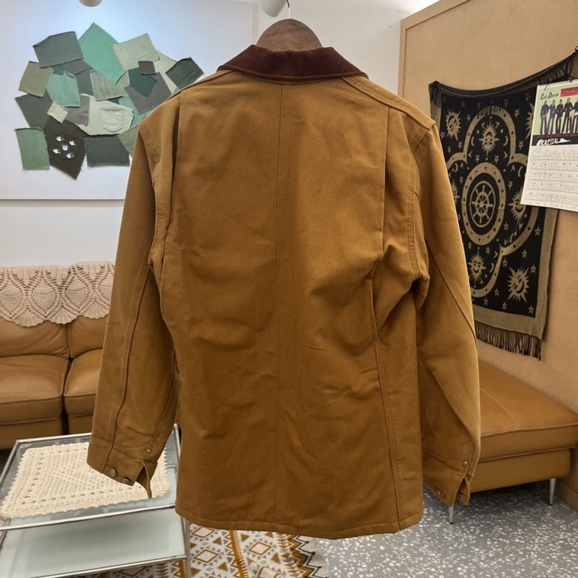 칼하트 빈티지 캐주얼 C001 덕 초어 워크 자켓 S C11053 상품이미지4