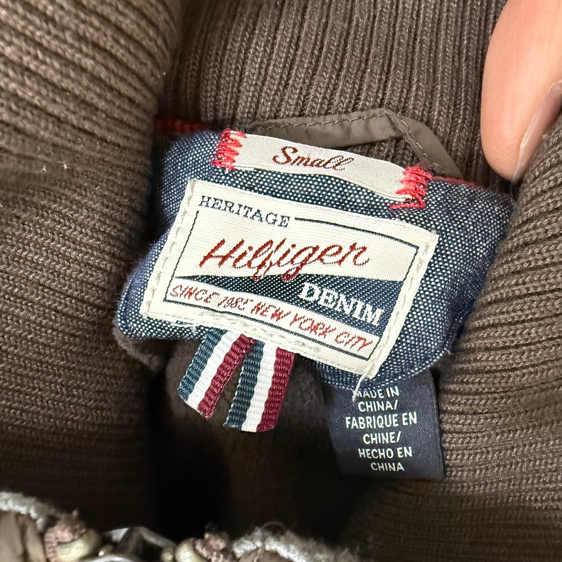 S 타미힐피거 퀼팅 패딩 조끼 0325T 상품이미지3