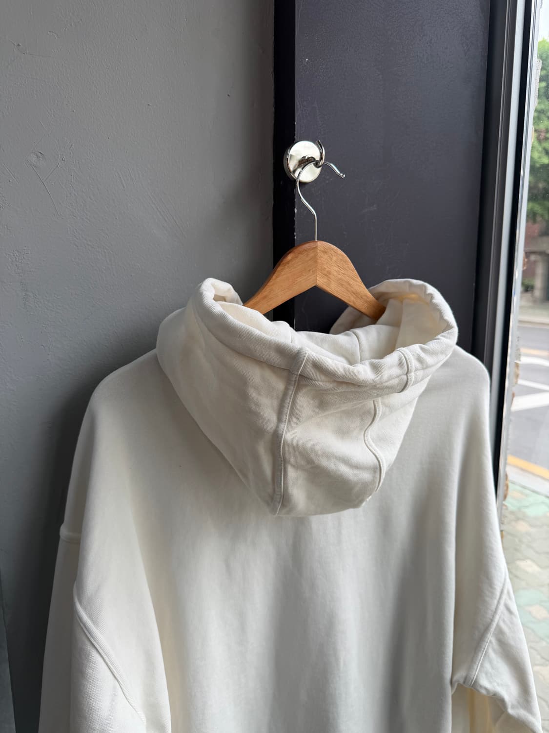 L/ 질샌더 로고프린팅 오버 후드티 상품이미지8