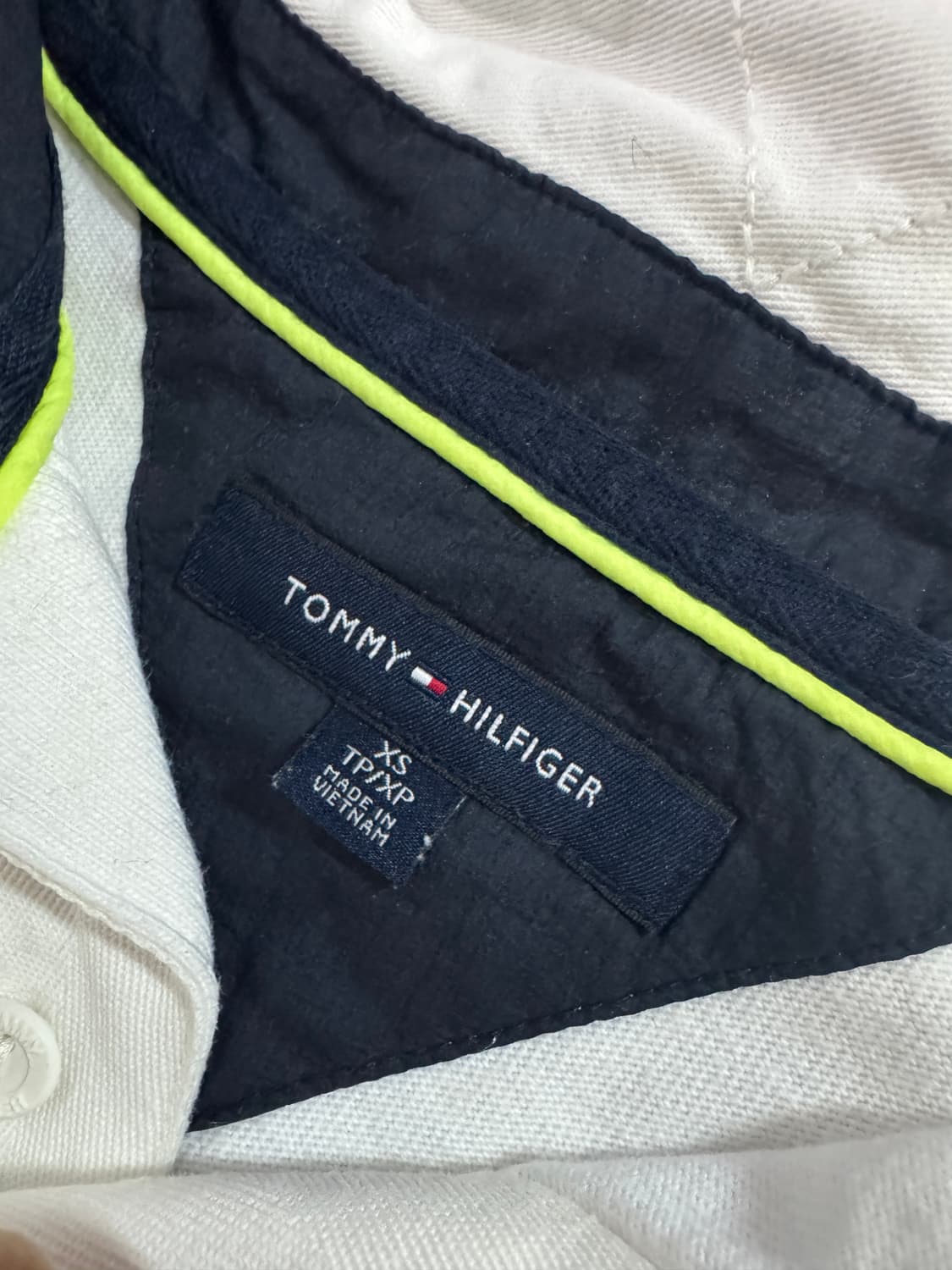 타미힐피거 세일링 화이트 럭비 티셔츠 상품이미지3