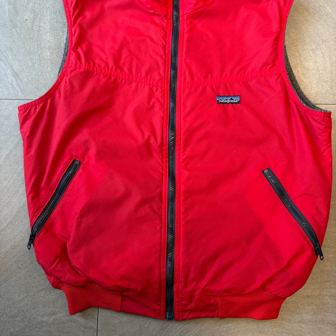 80년대 생산 파타고니아 쉘드 베스트 자켓 상품이미지4