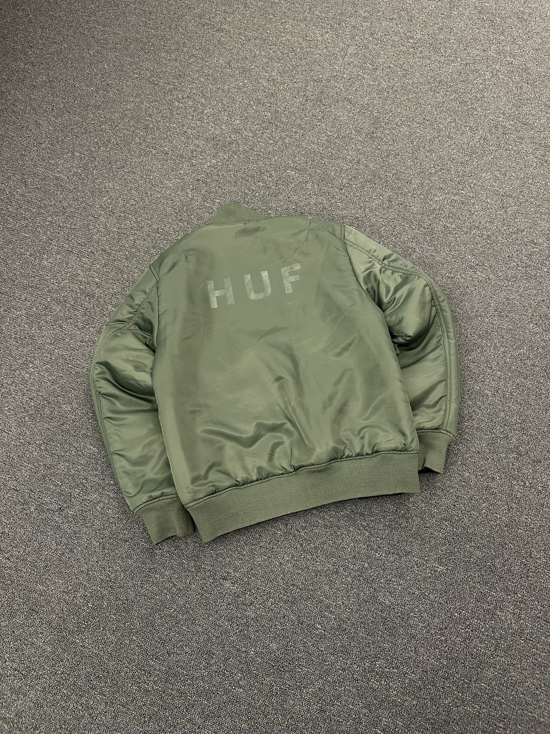 S) HUF 리버시블 봄버자켓 항공자켓  상품이미지4