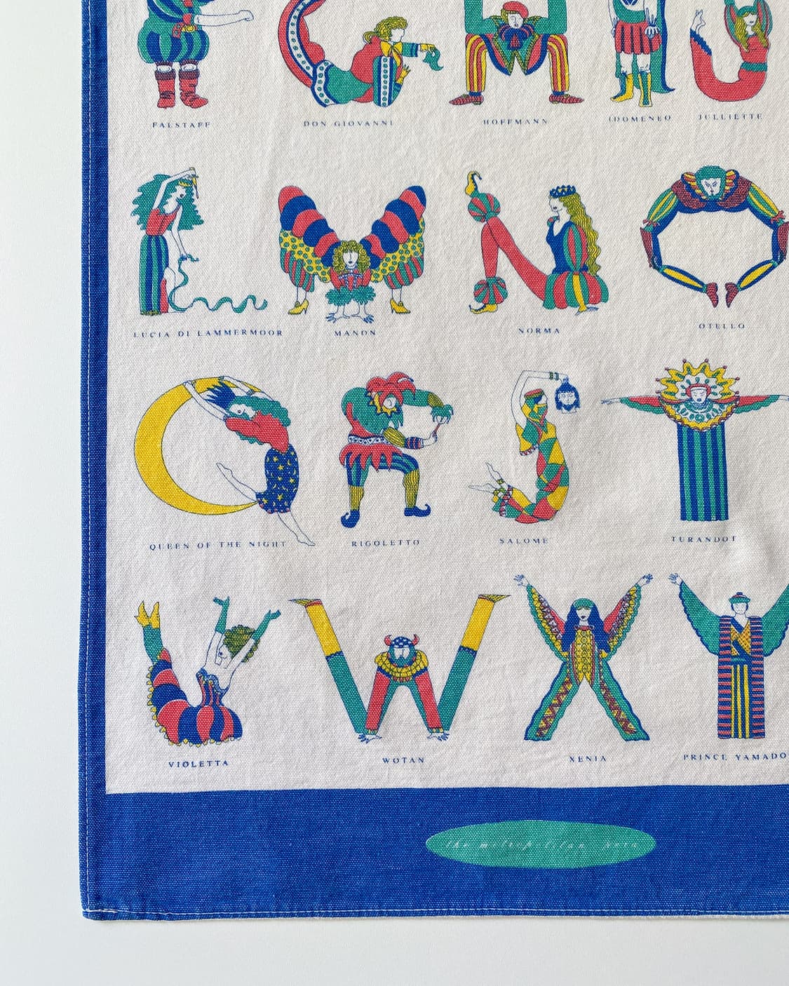유럽 빈티지 패브릭 (Alphabet) 상품이미지6