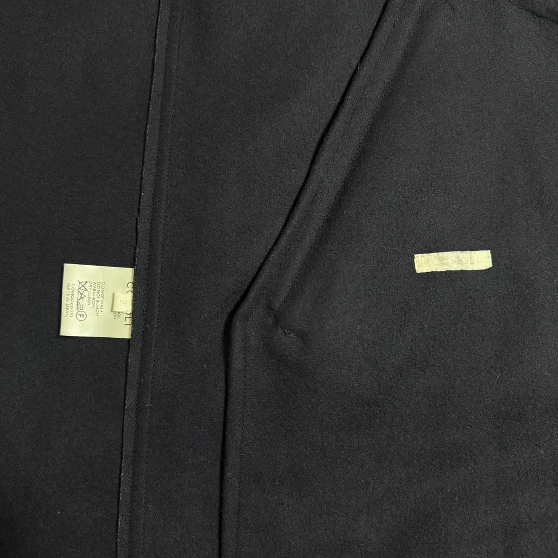 [2]코모리 펠튼 울 나일론 Zip 블루종 자켓 상품이미지10