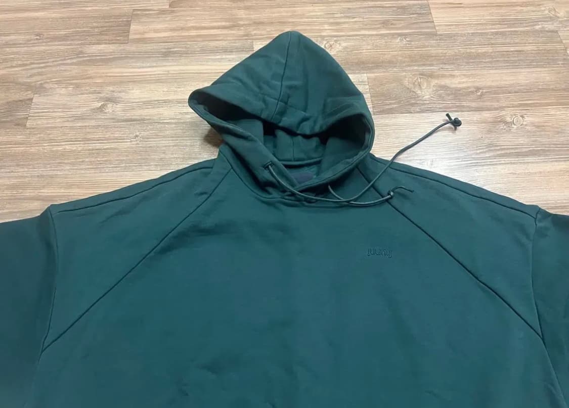 juunj 준지 오버 사이즈 후드 M (105) 다크그린 상품이미지1