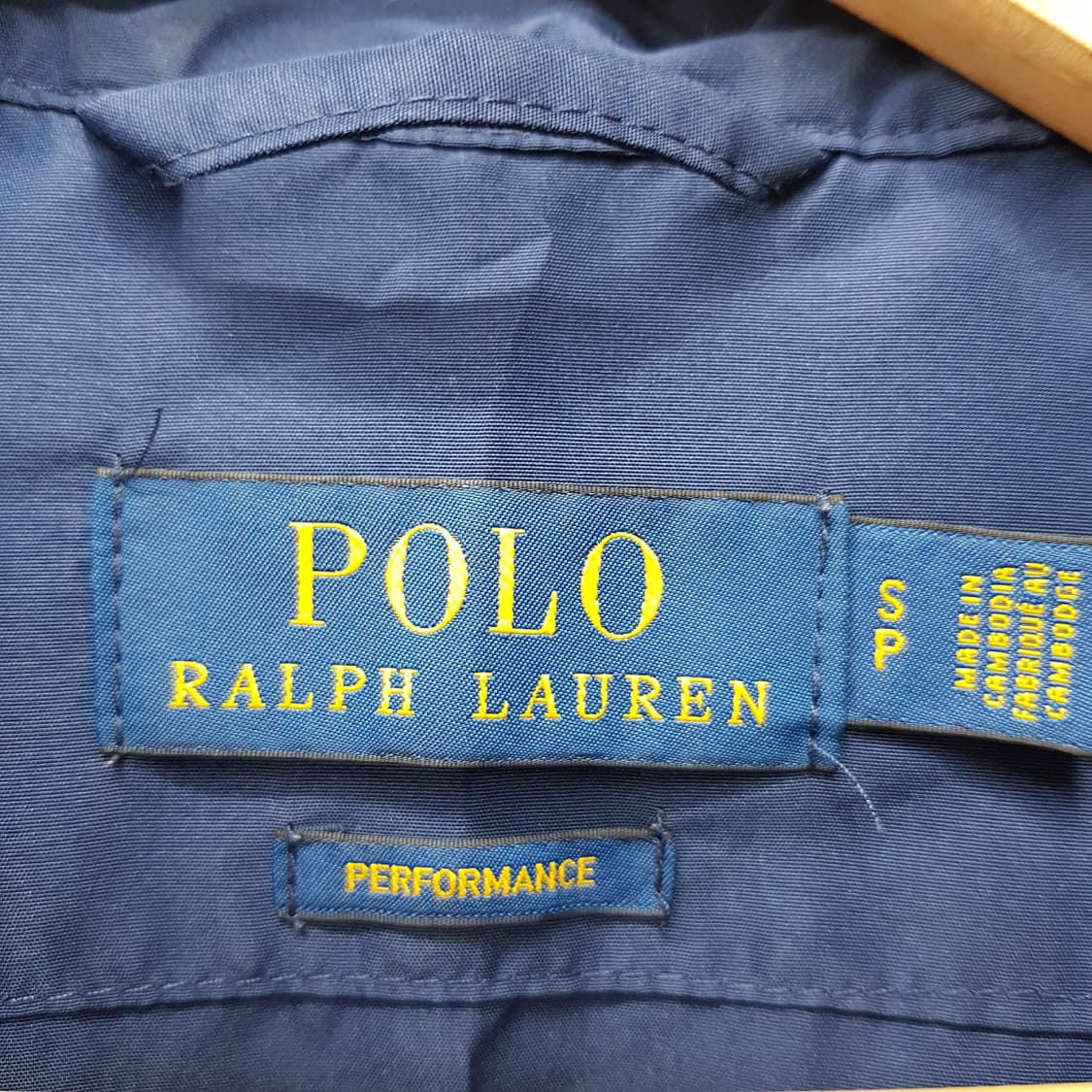 폴로 랄프로렌 퍼포먼스 바람막이 후드집업 S사이즈  상품이미지3