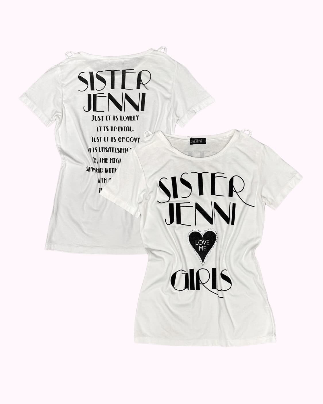 kitsch lettering cubic t-shirt 상품이미지1