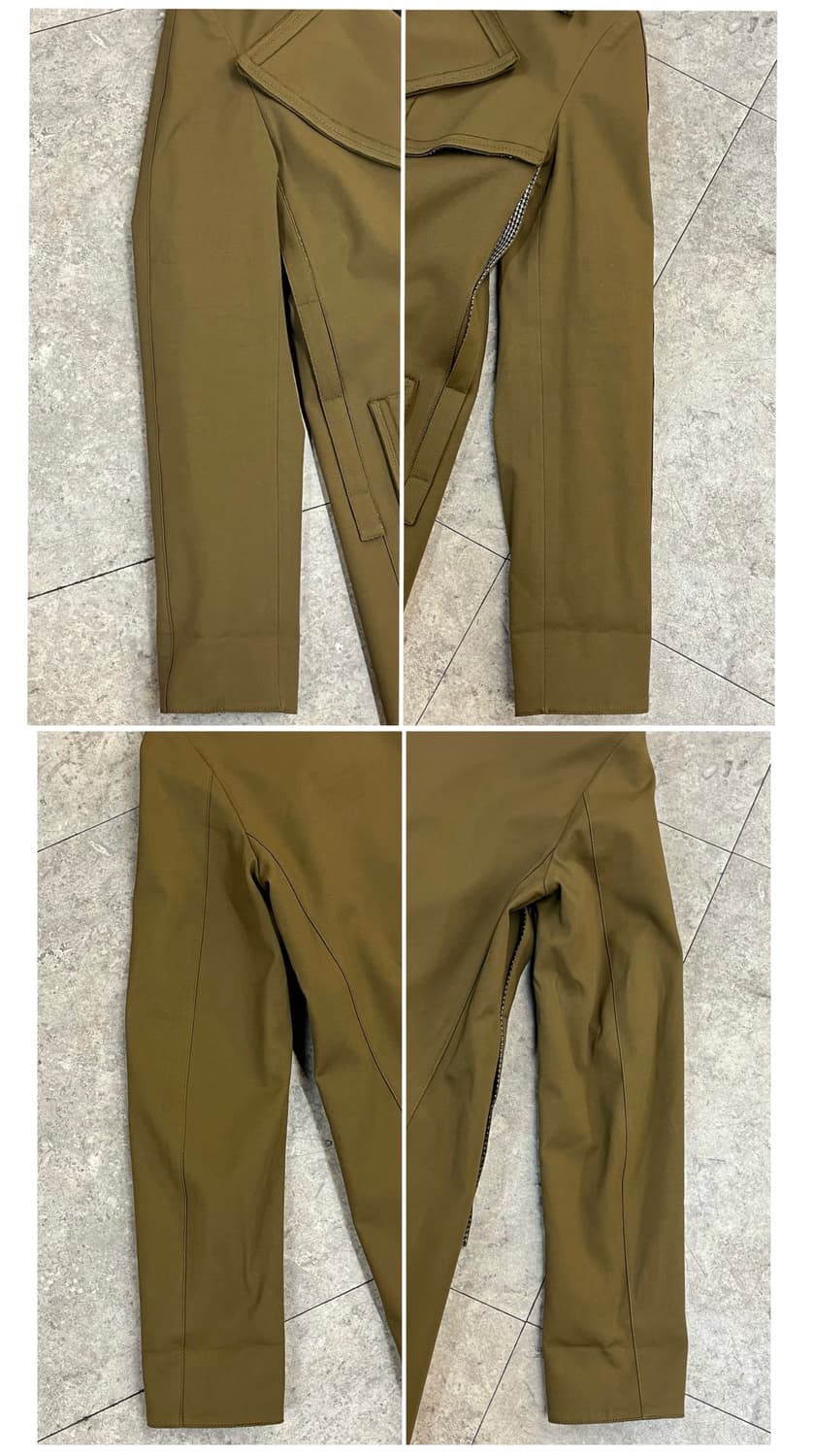 랑방 오픈 카라 롱코트 브라운 #csz3460 상품이미지10