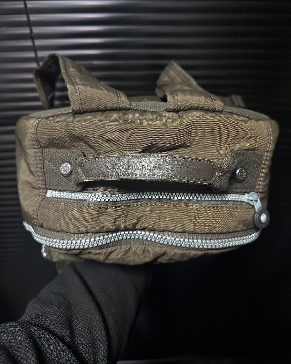 키플링 고릴라 키링 인형 브라운 갈색 빅 백팩 가방 학교 학생 빈티지 상품이미지7