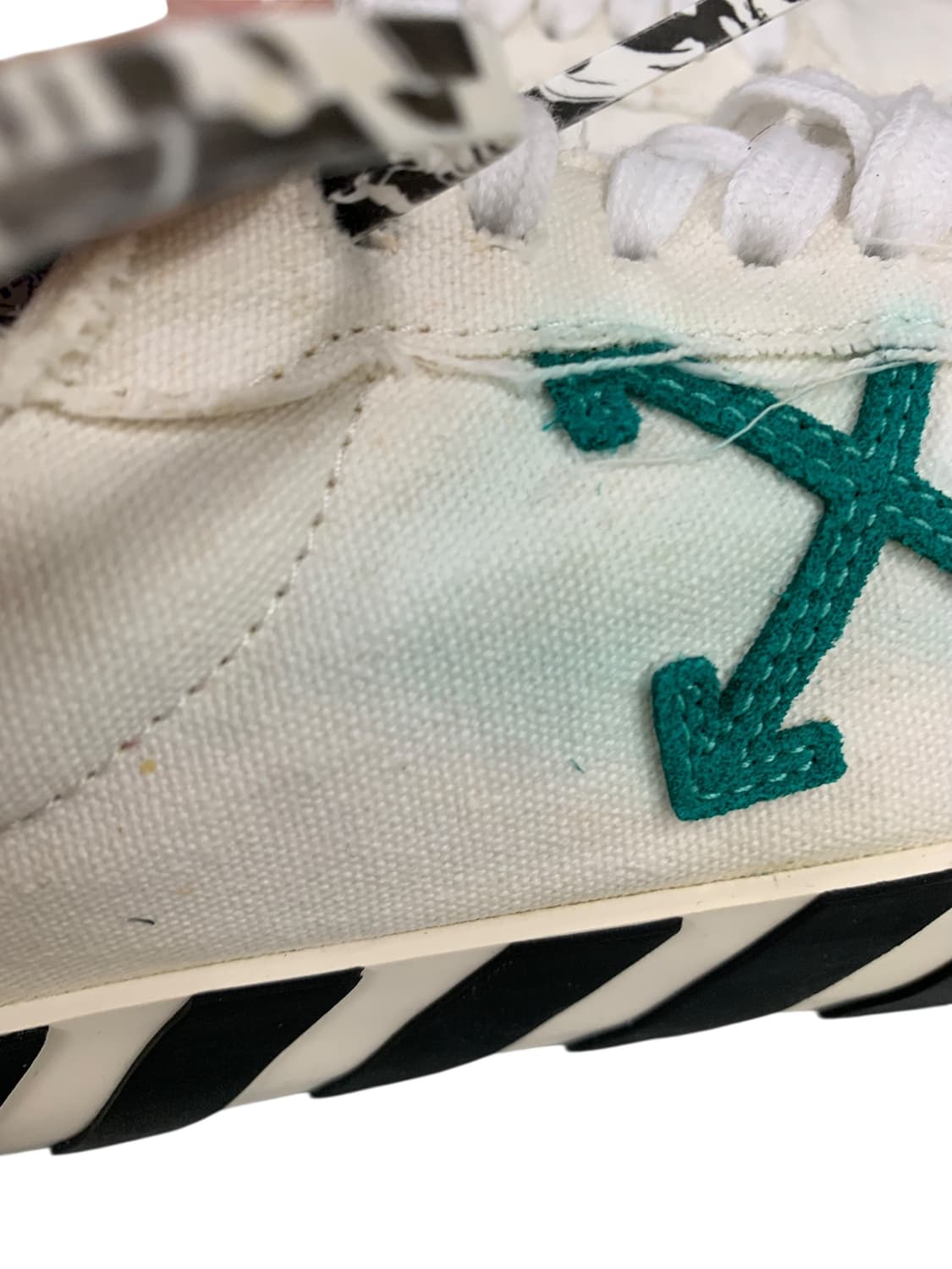 오프화이트 벌크 스니커즈 그린화이트 42(265) 상품이미지9