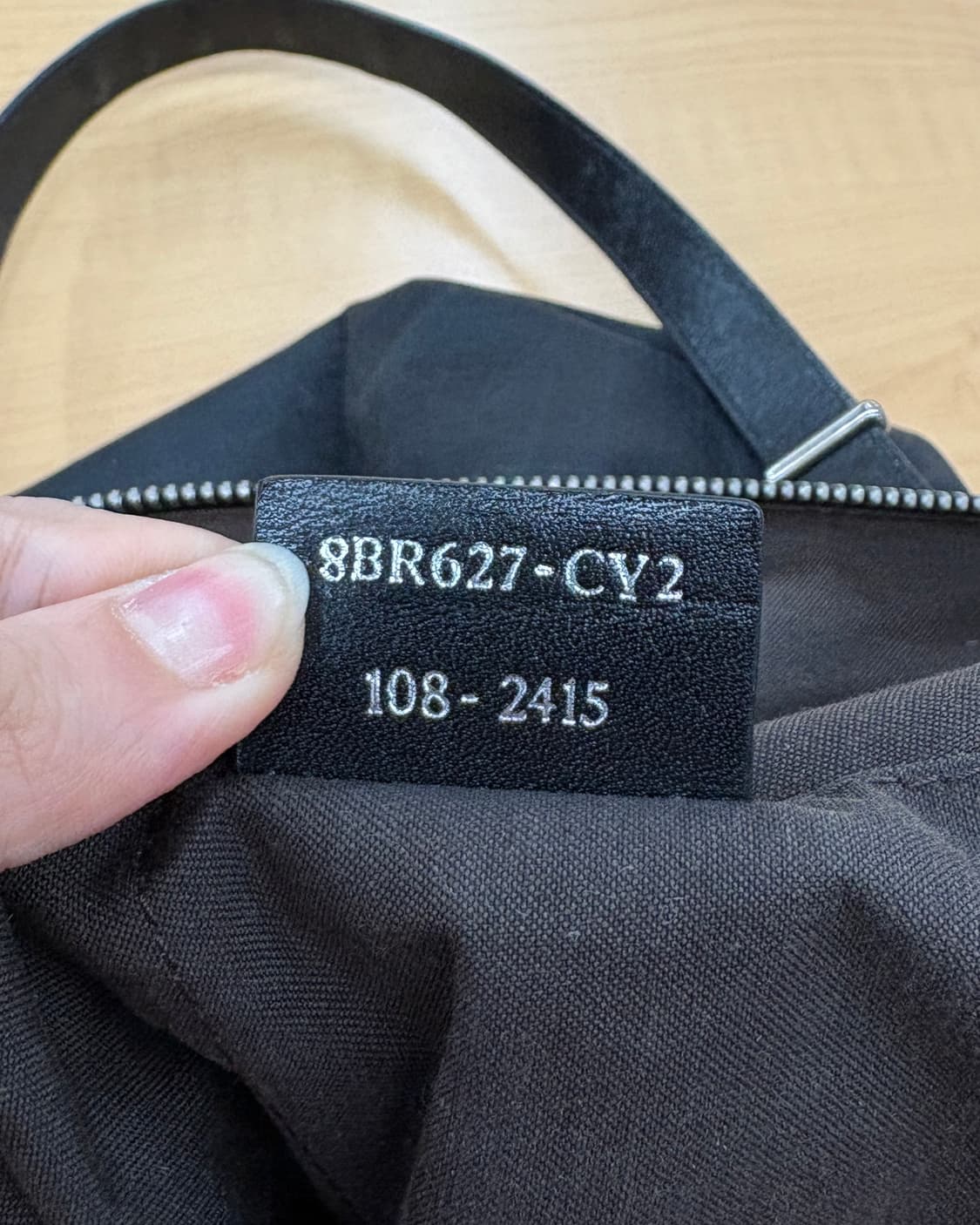 펜디 블랙 주키노 나일론 빅 숄더백 상품이미지9