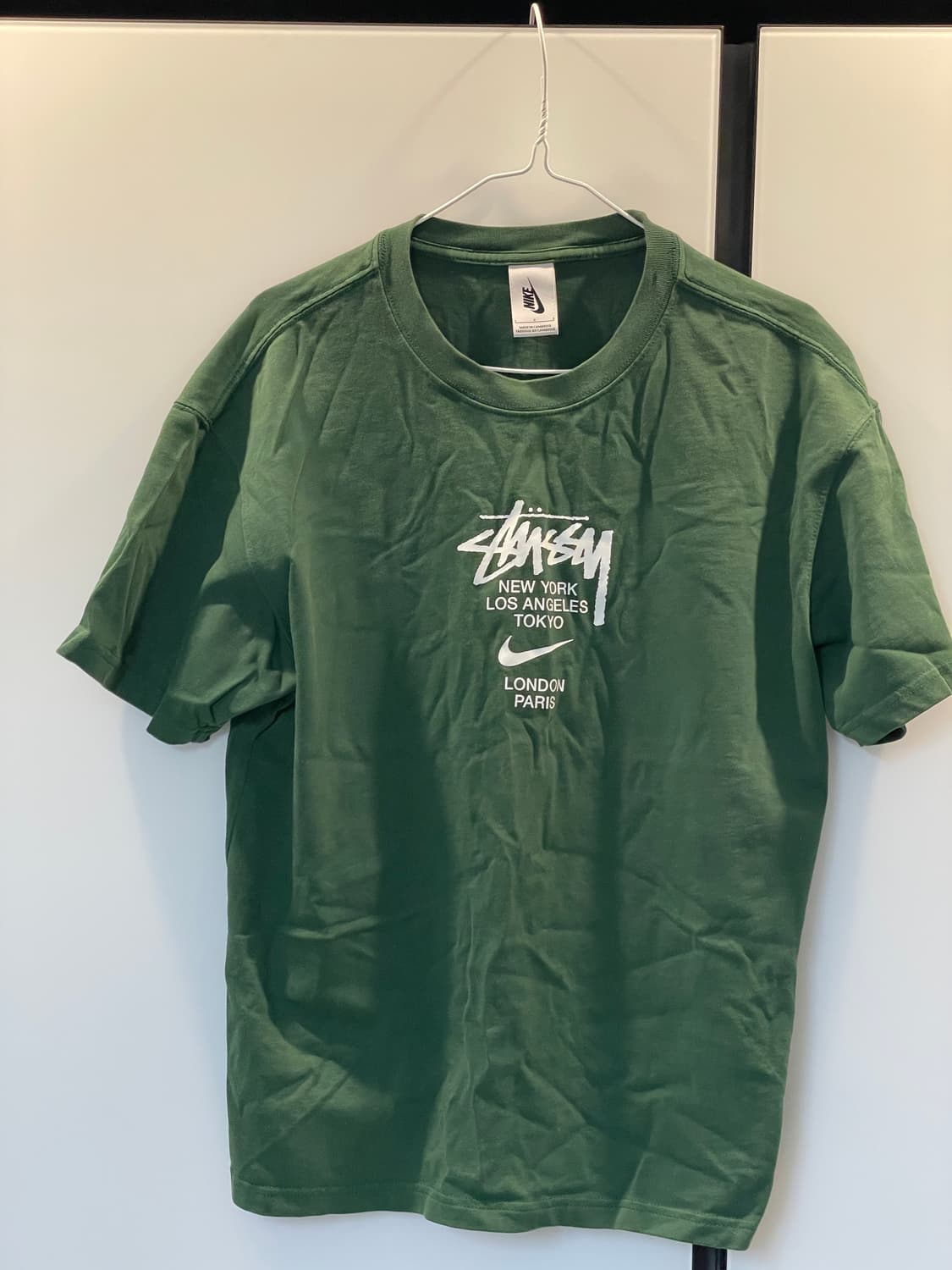 나이키 x 스투시 월드투어 반팔 (L Size / 그린) 상품이미지2