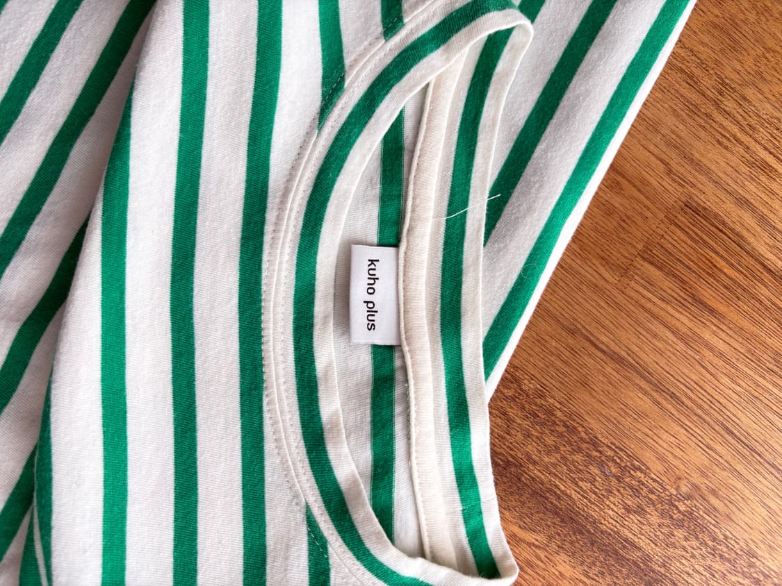 [kuho plus] 구호플러스 스트라이프 티셔츠 F 상품이미지6