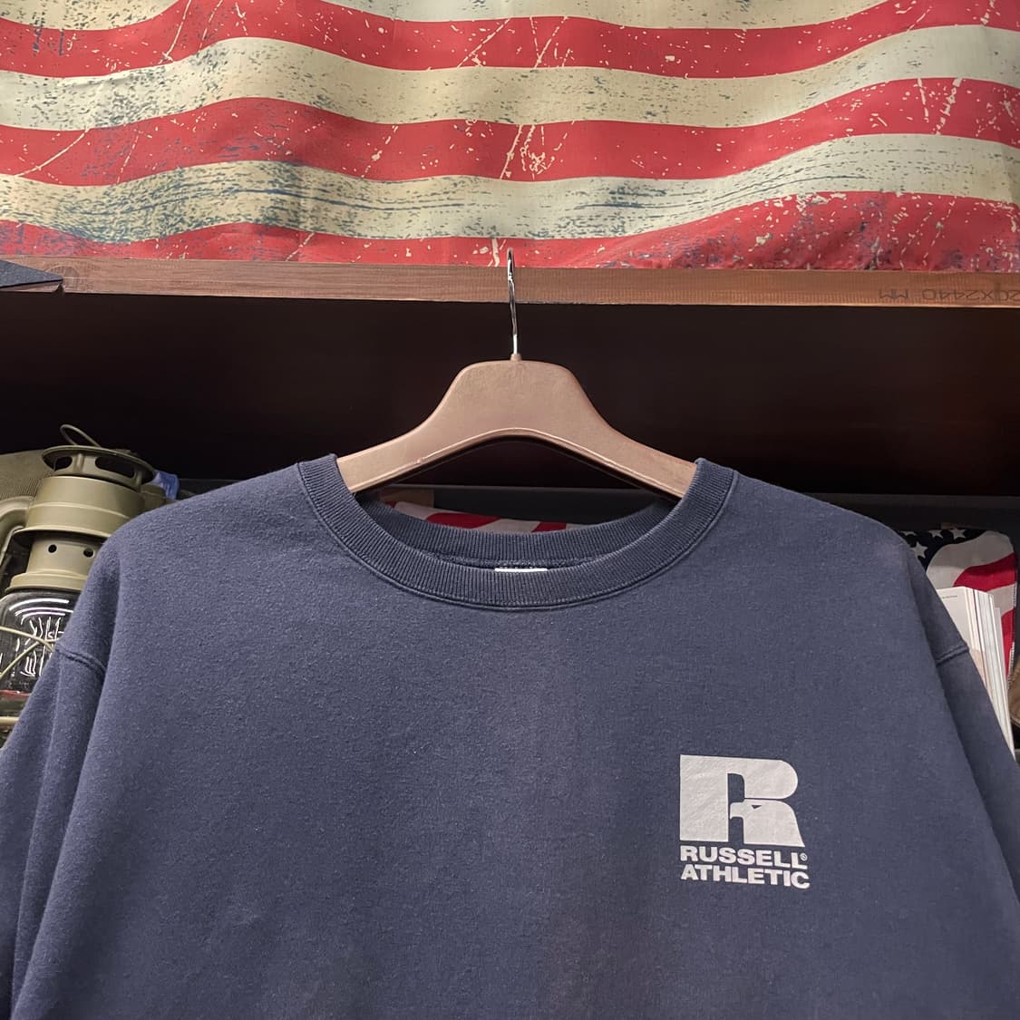 90s 러셀 어센틱 USA 블랭크 빈티지 맨투맨 스웻 셔츠 N107 상품이미지3