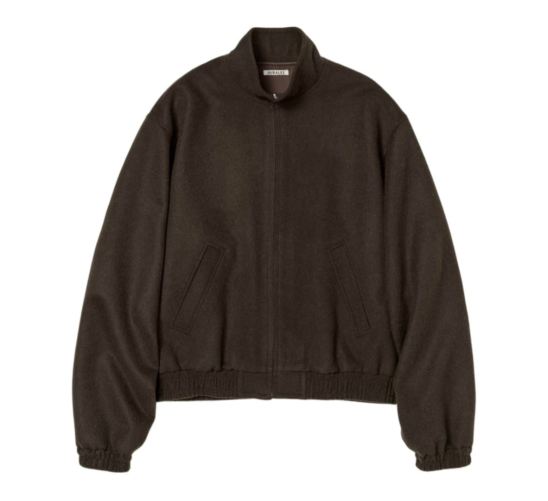 25fw 오라리 베이비카멜 블루종 상품이미지1