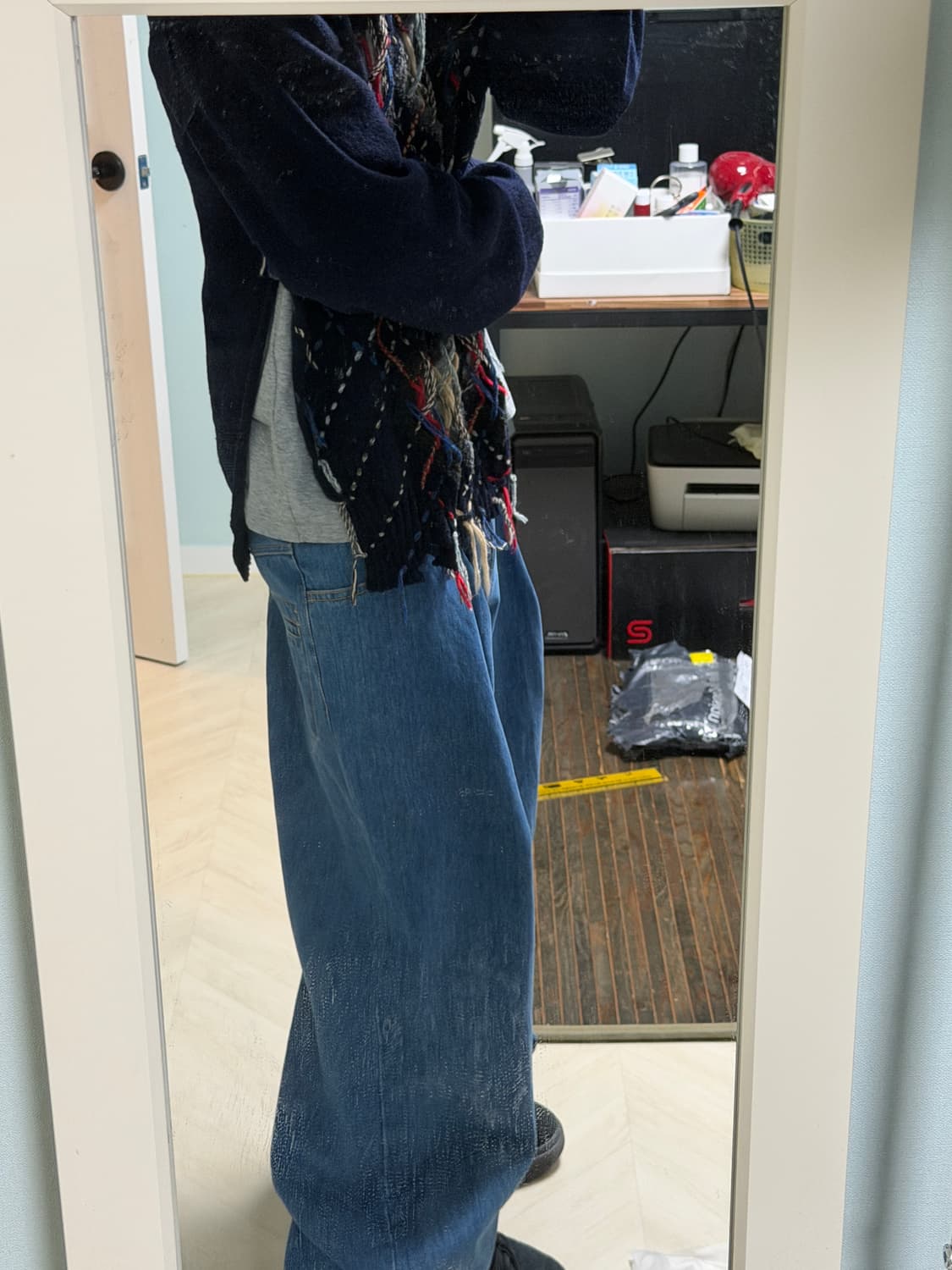 Maison Margiela  디스트로이드 아가일 니트 M 상품이미지4