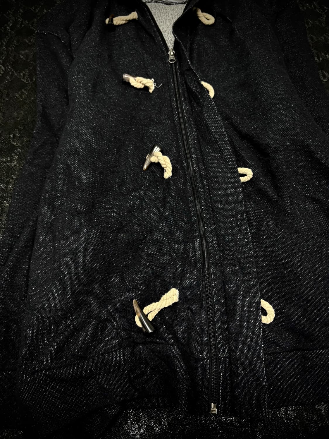 “Vintage”Minimal Mood Deep Navy Zip Up 상품이미지6