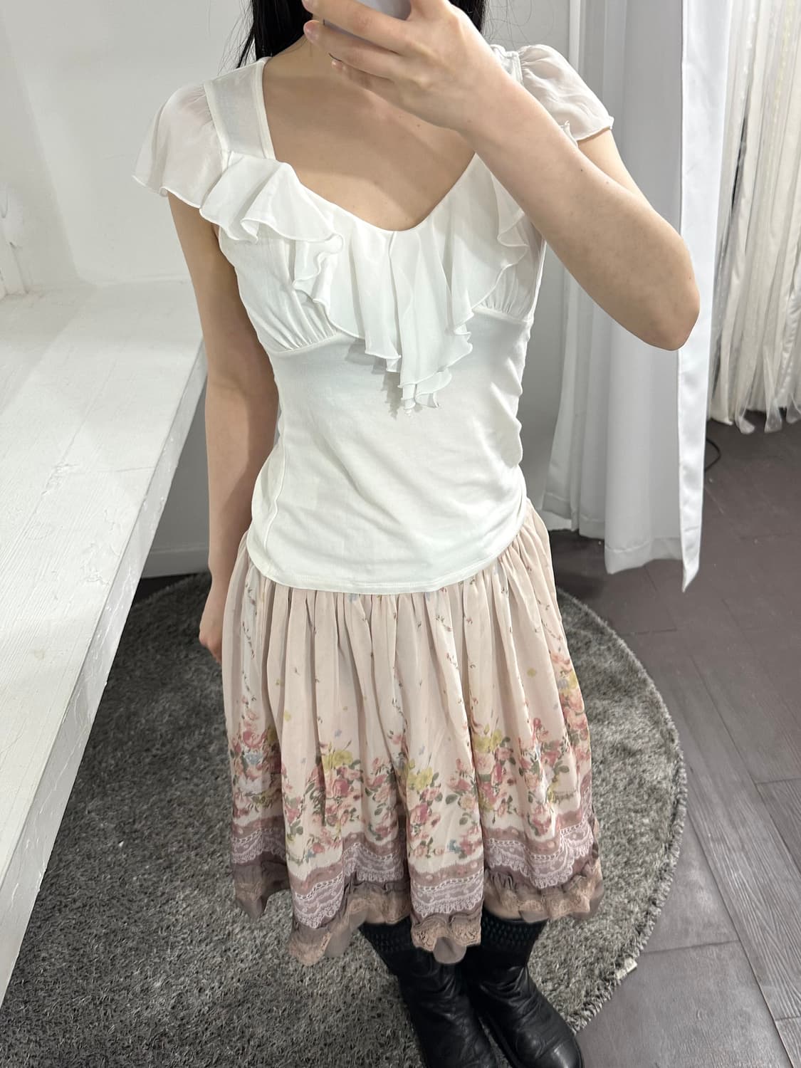 axes femme lovely design skirt 상품이미지5