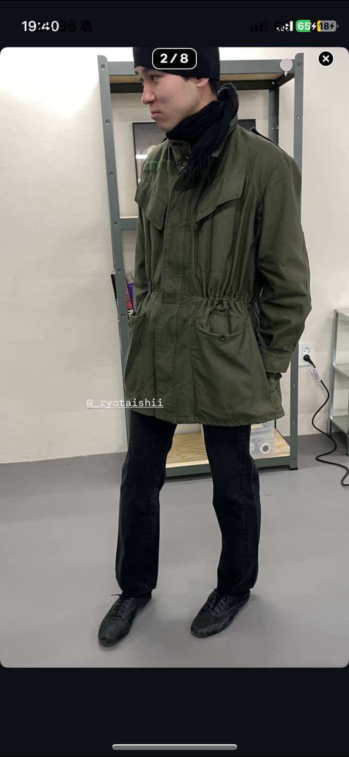 80s 벨기에군 M-88 야상 상품이미지2