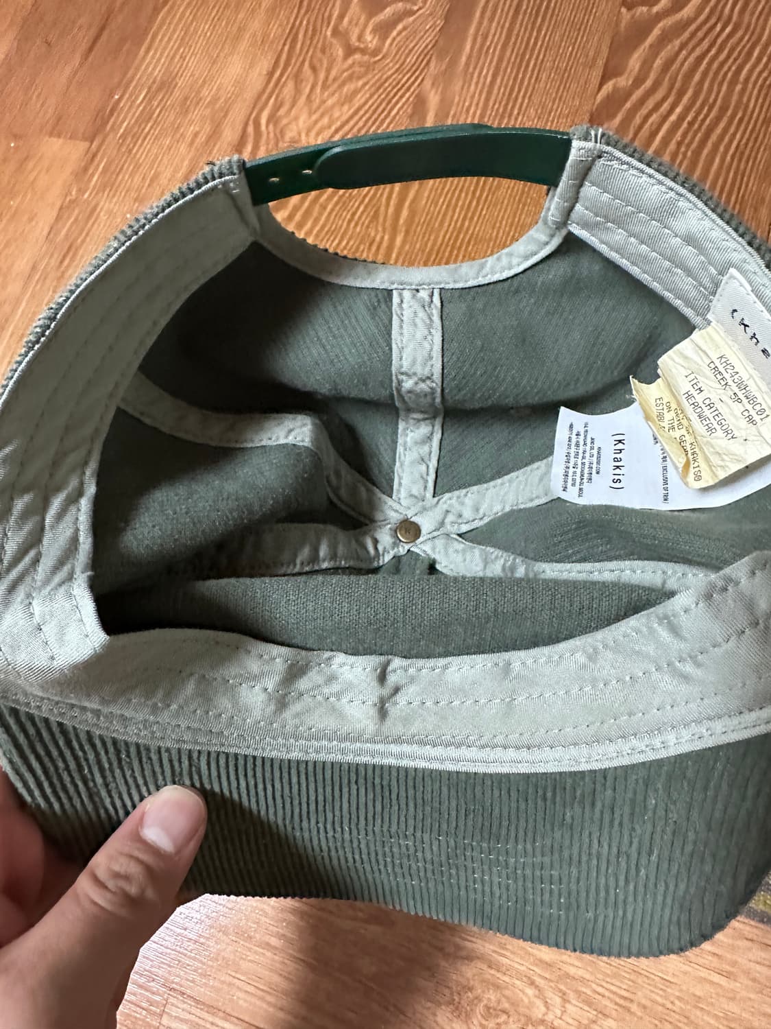 카키스 볼캡 상품이미지6