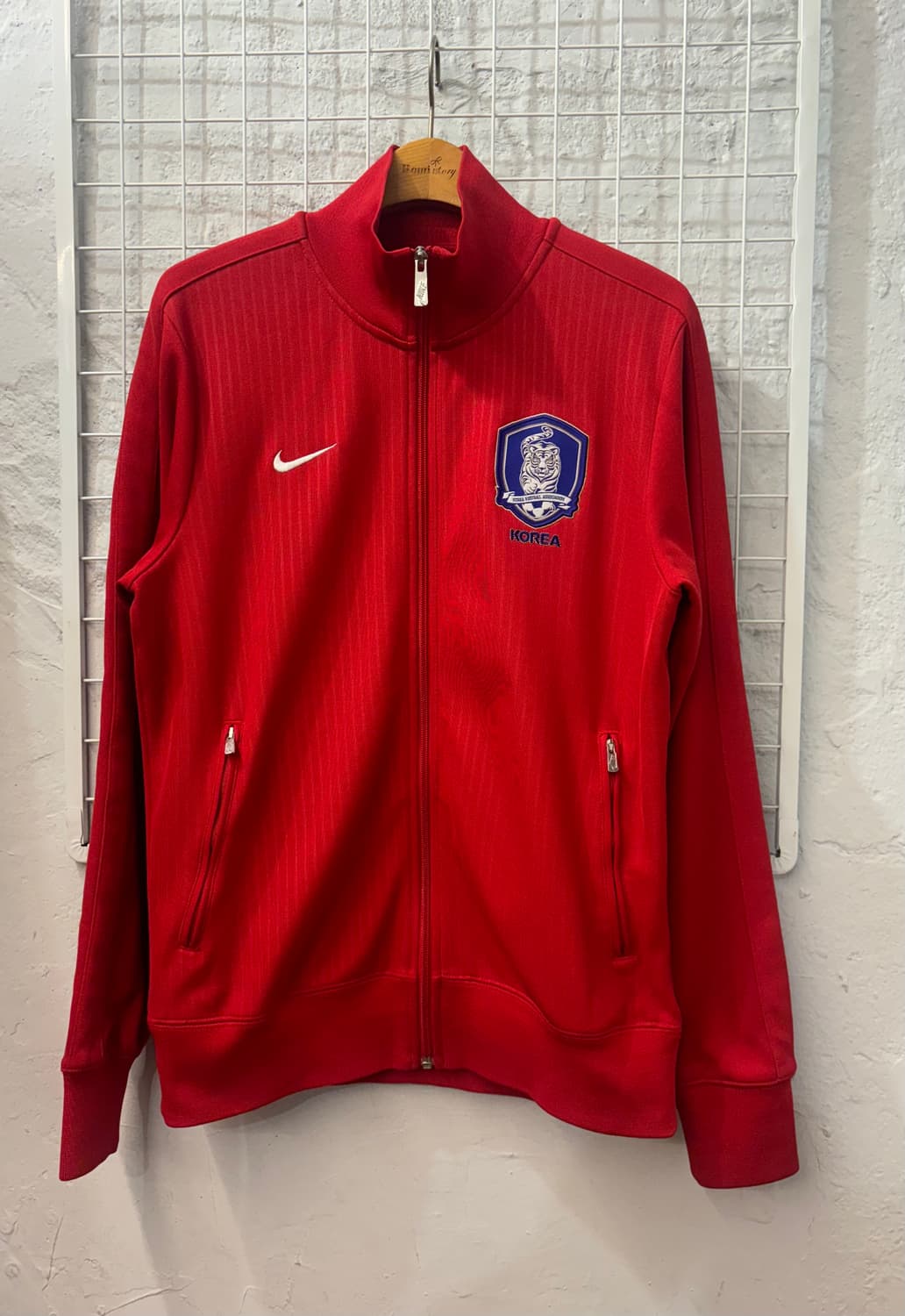 나이키 10-13 국대 레드 트랙탑 져지 L 상품이미지1