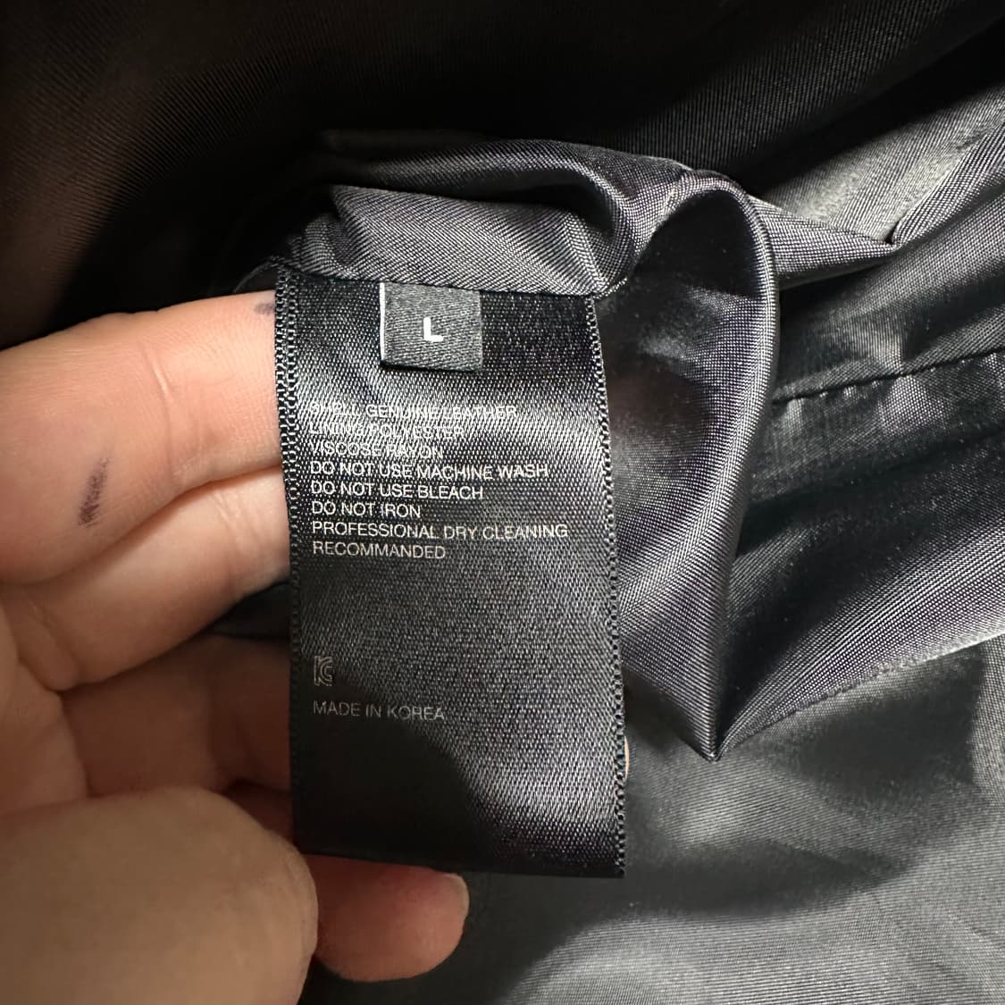 ✨ (바배) 비바스튜디오 가죽 라이더 자켓 상품이미지4