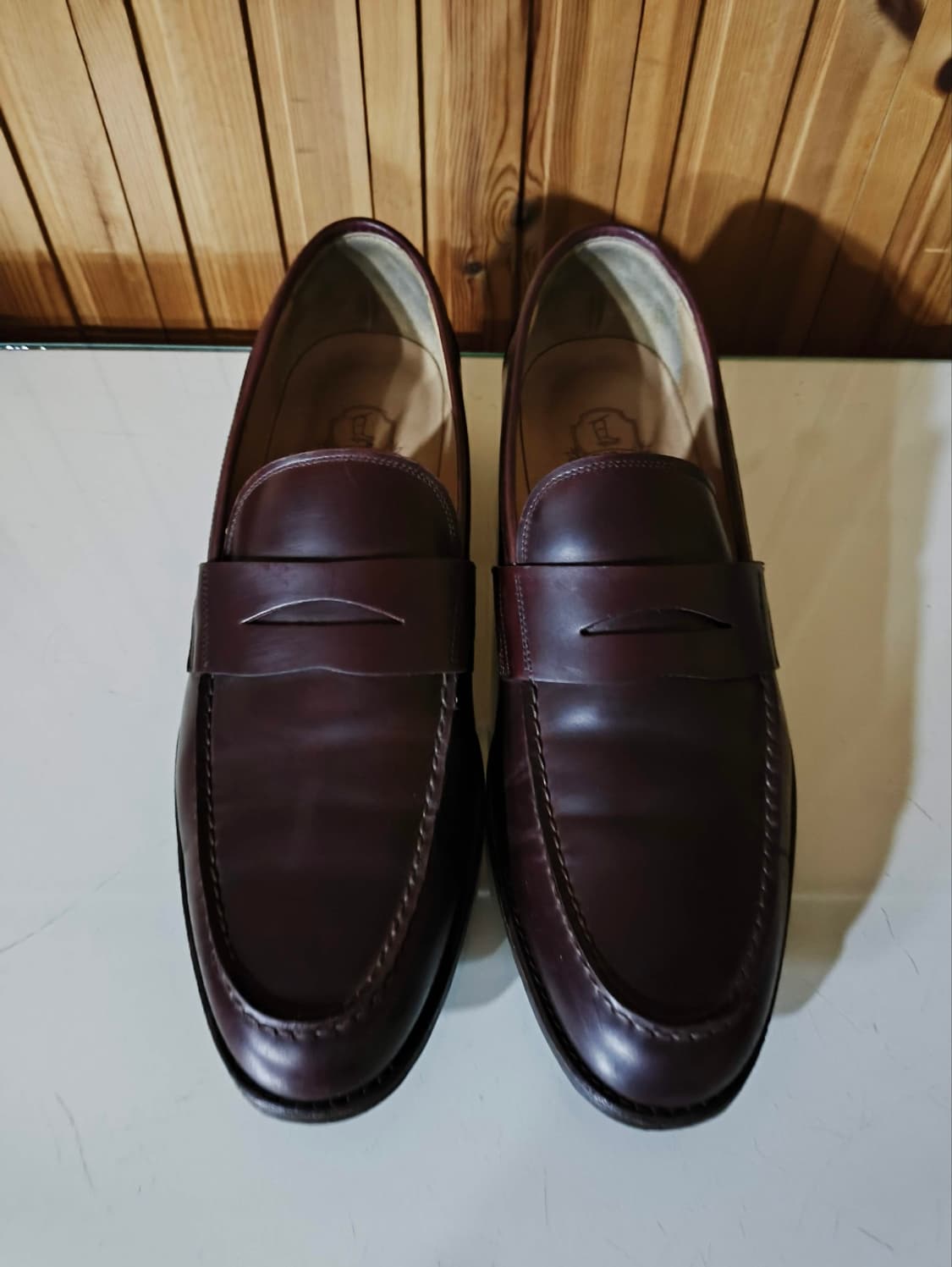 270mm 헤리티지 리갈 버건디 페니로퍼 구두 상품이미지1