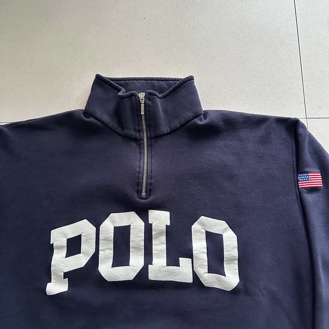 90s 폴로스포츠 하프집업 스웻셔츠 L  상품이미지2