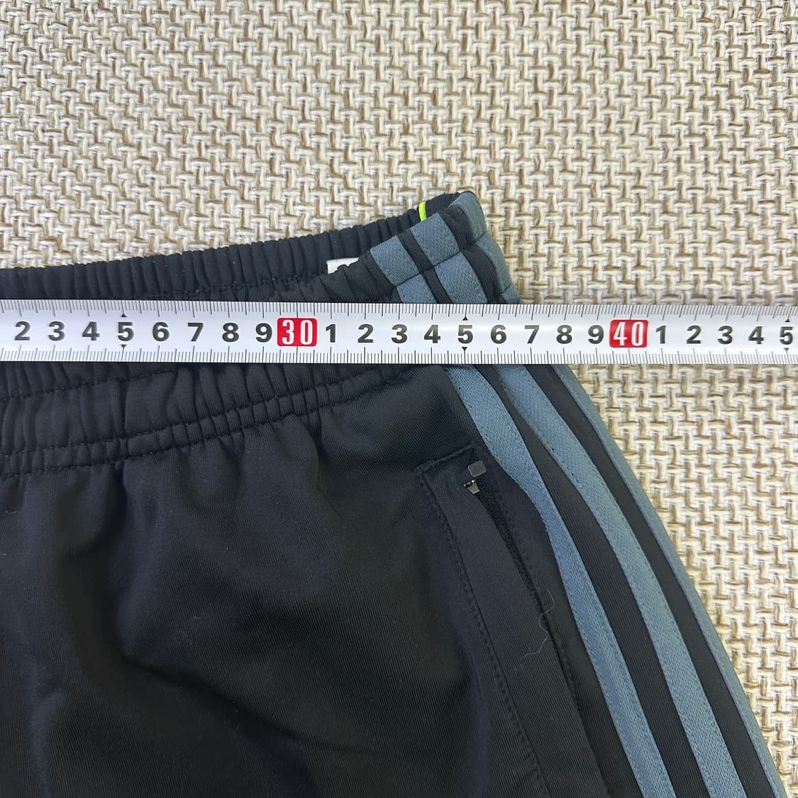 L 아디다스 블랙 트레이닝 반바지 0417D 상품이미지6