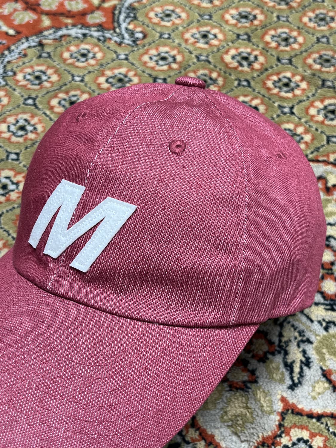 [OS] 엠엠엘지 mmlg 빈티지 레드 볼캡 상품이미지2